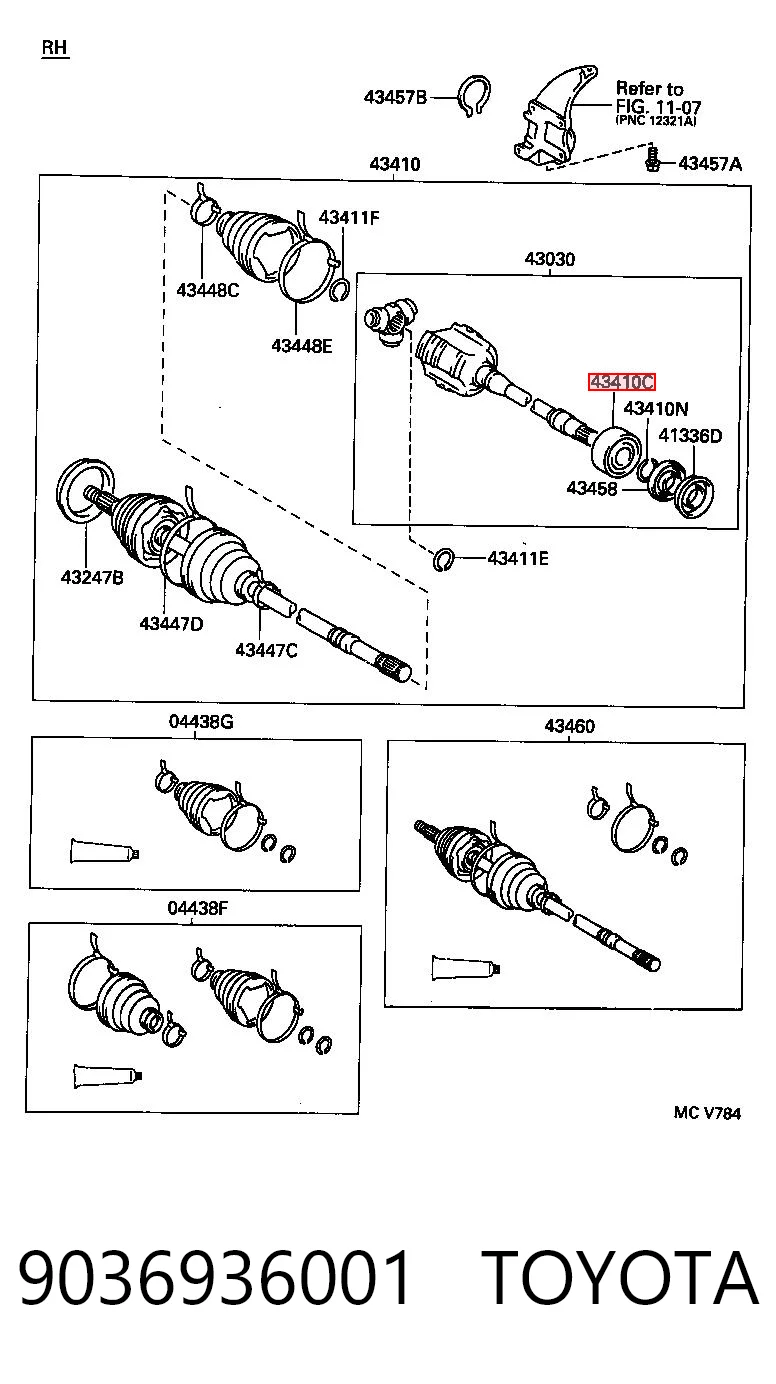 9036936001 Toyota
