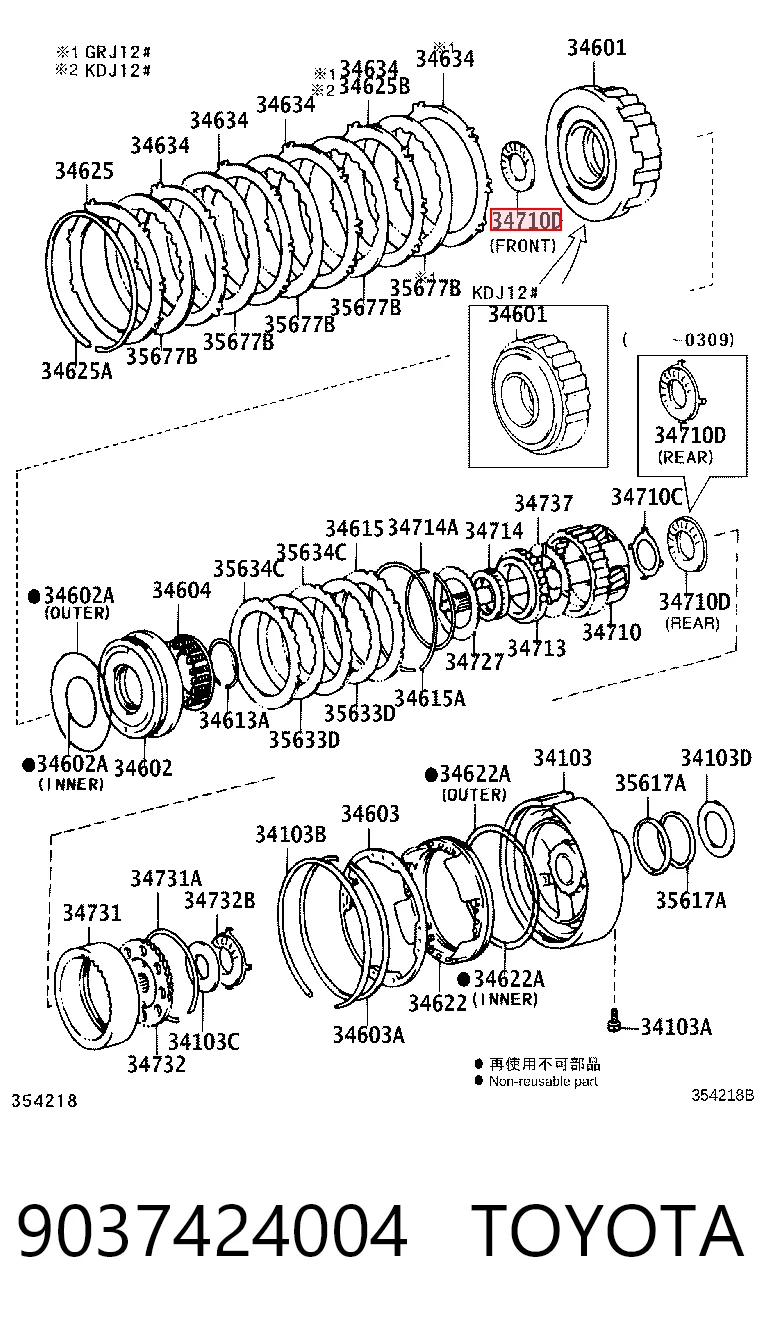 9037424004 Toyota