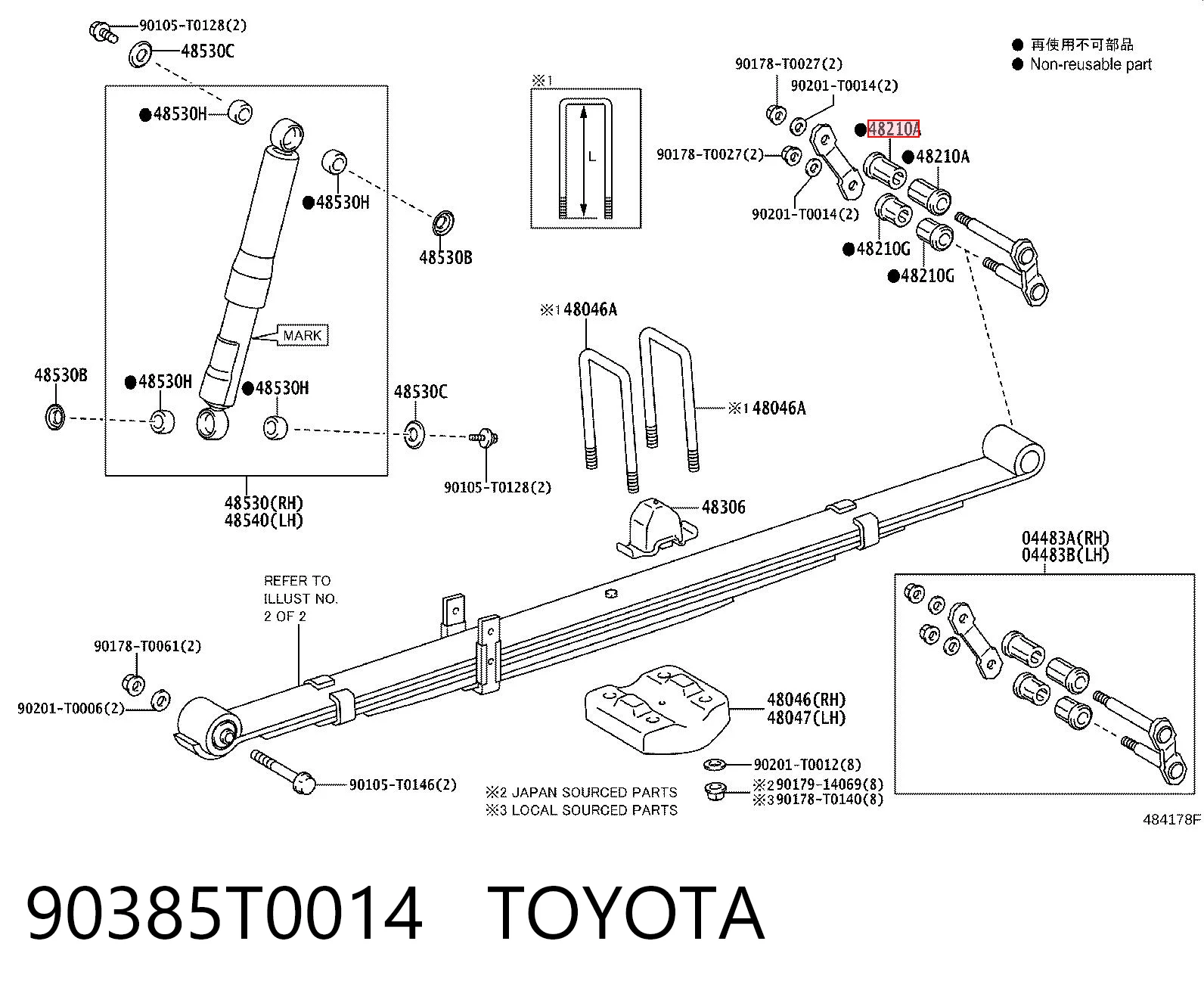 90385T0014 Toyota