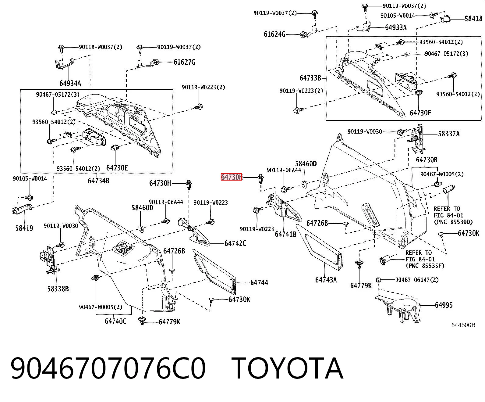 9046707076C0 Toyota