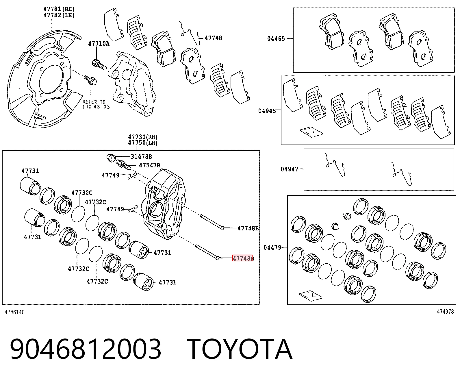 9046812003 Toyota