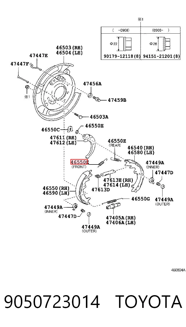 9050723014 Toyota