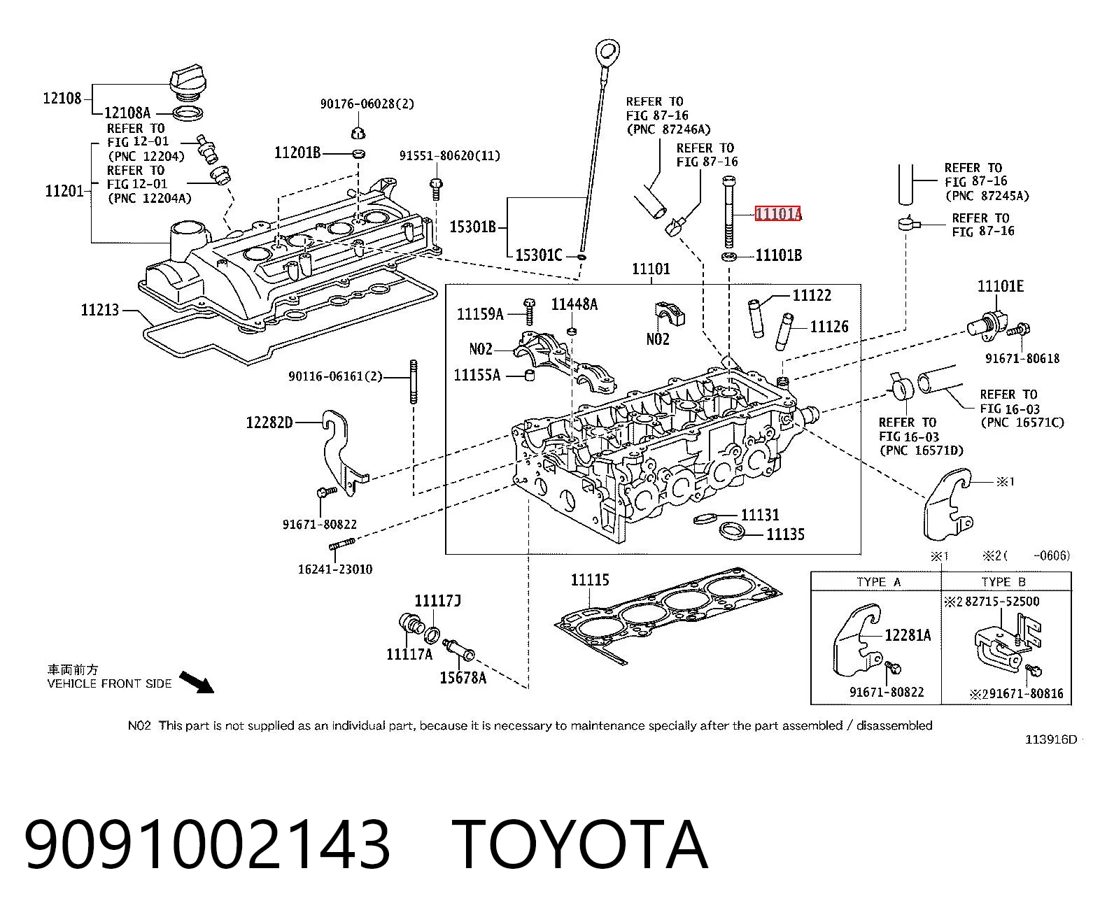9091002143 Toyota