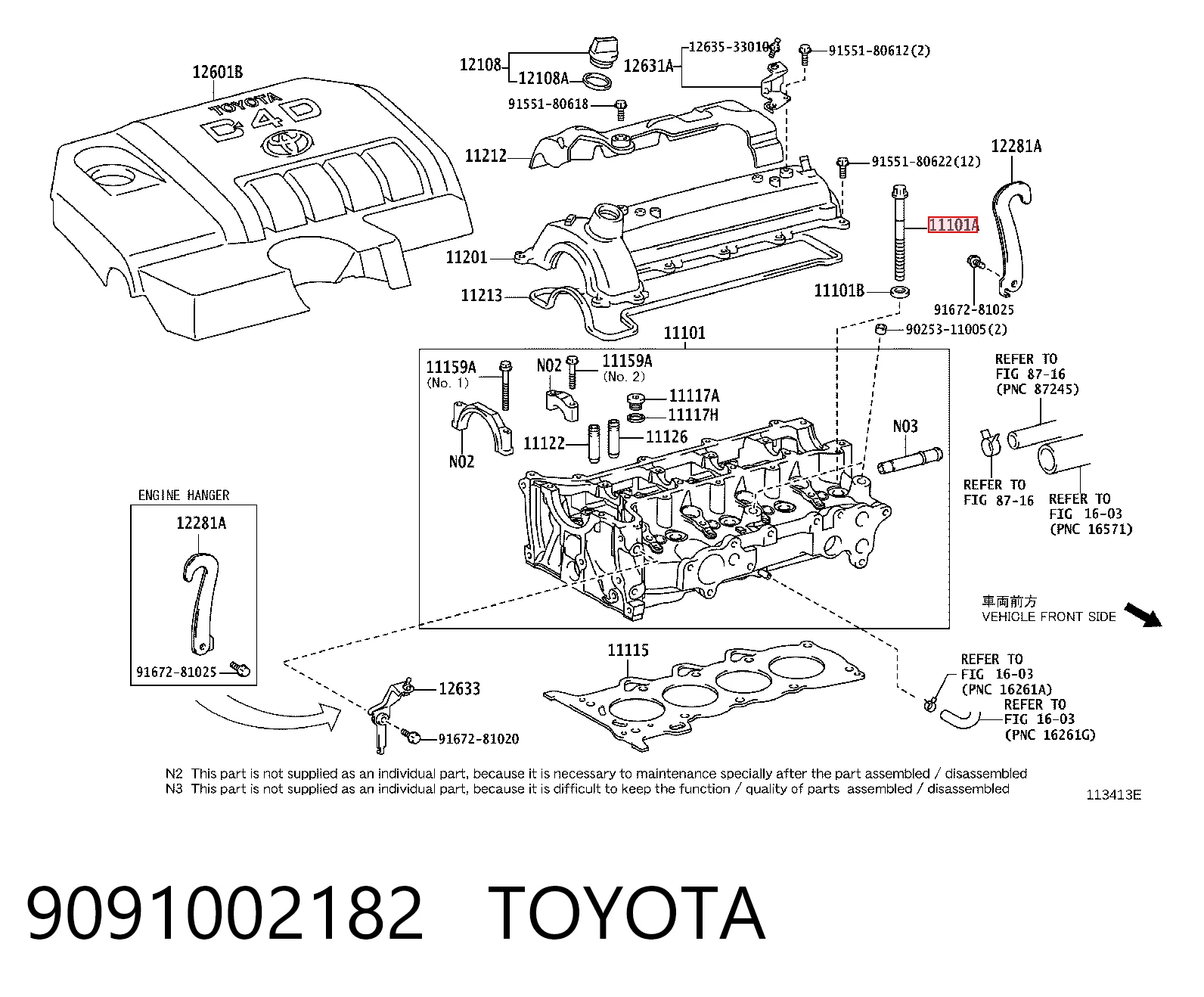 9091002182 Toyota