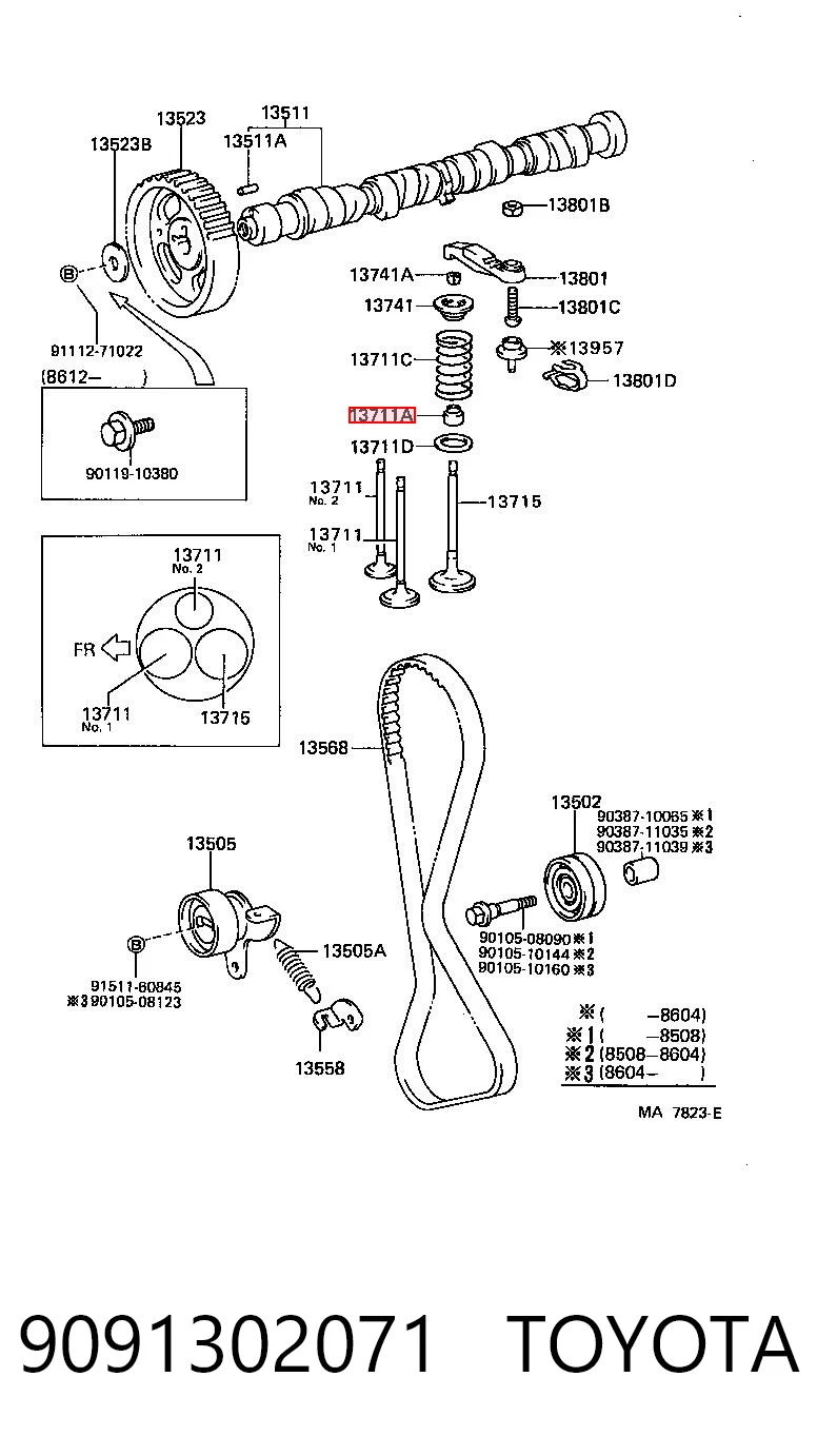 9091302071 Toyota