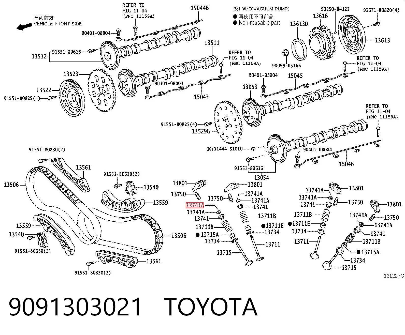 9091303021 Toyota