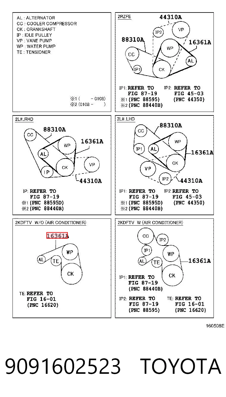 9091602523 Toyota