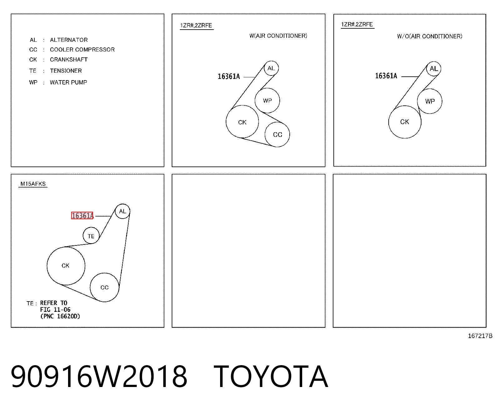 90916W2018 Toyota