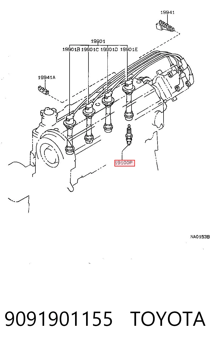 9091901155 Toyota