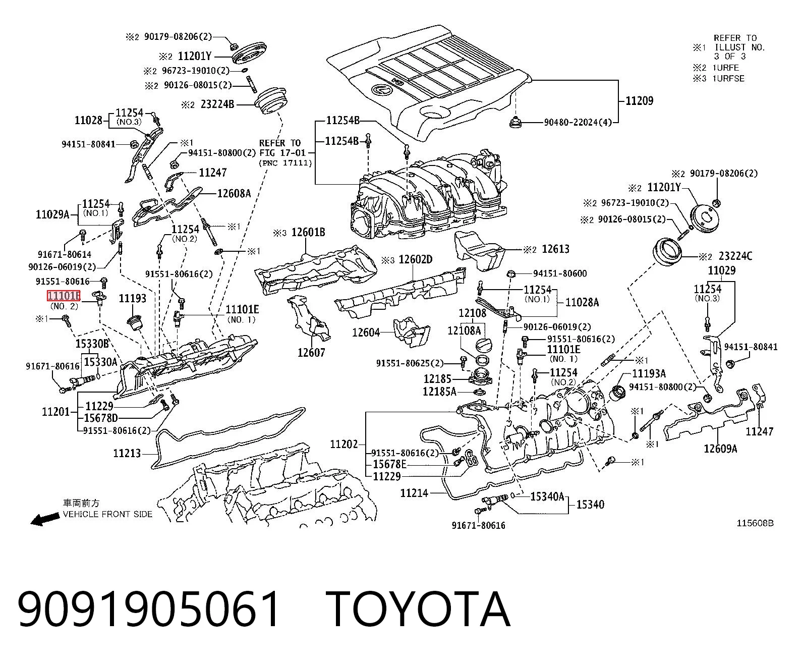 9091905061 Toyota
