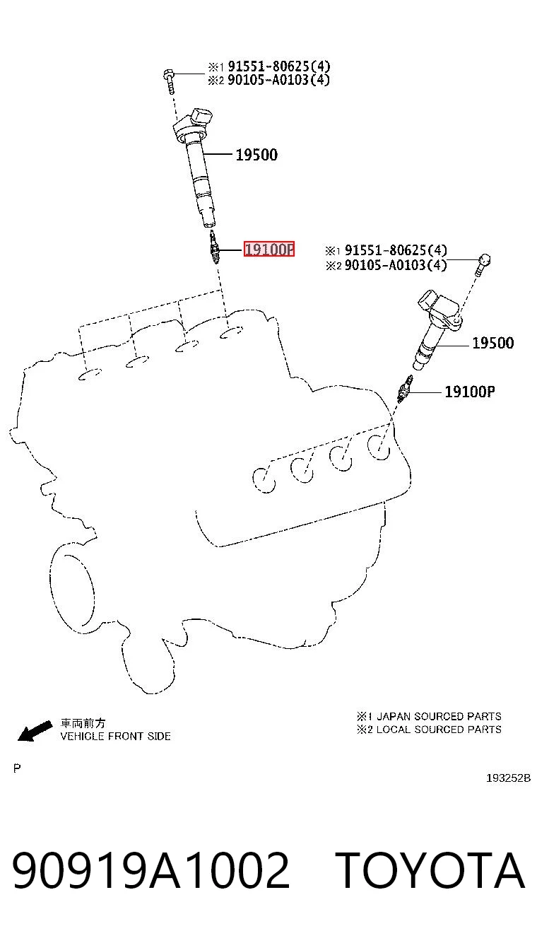 90919A1002 Toyota
