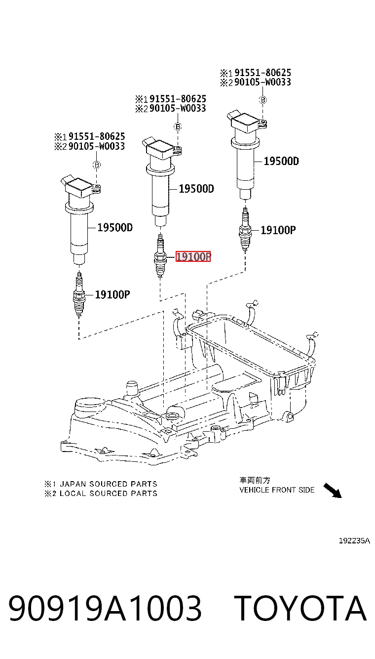 90919A1003 Toyota
