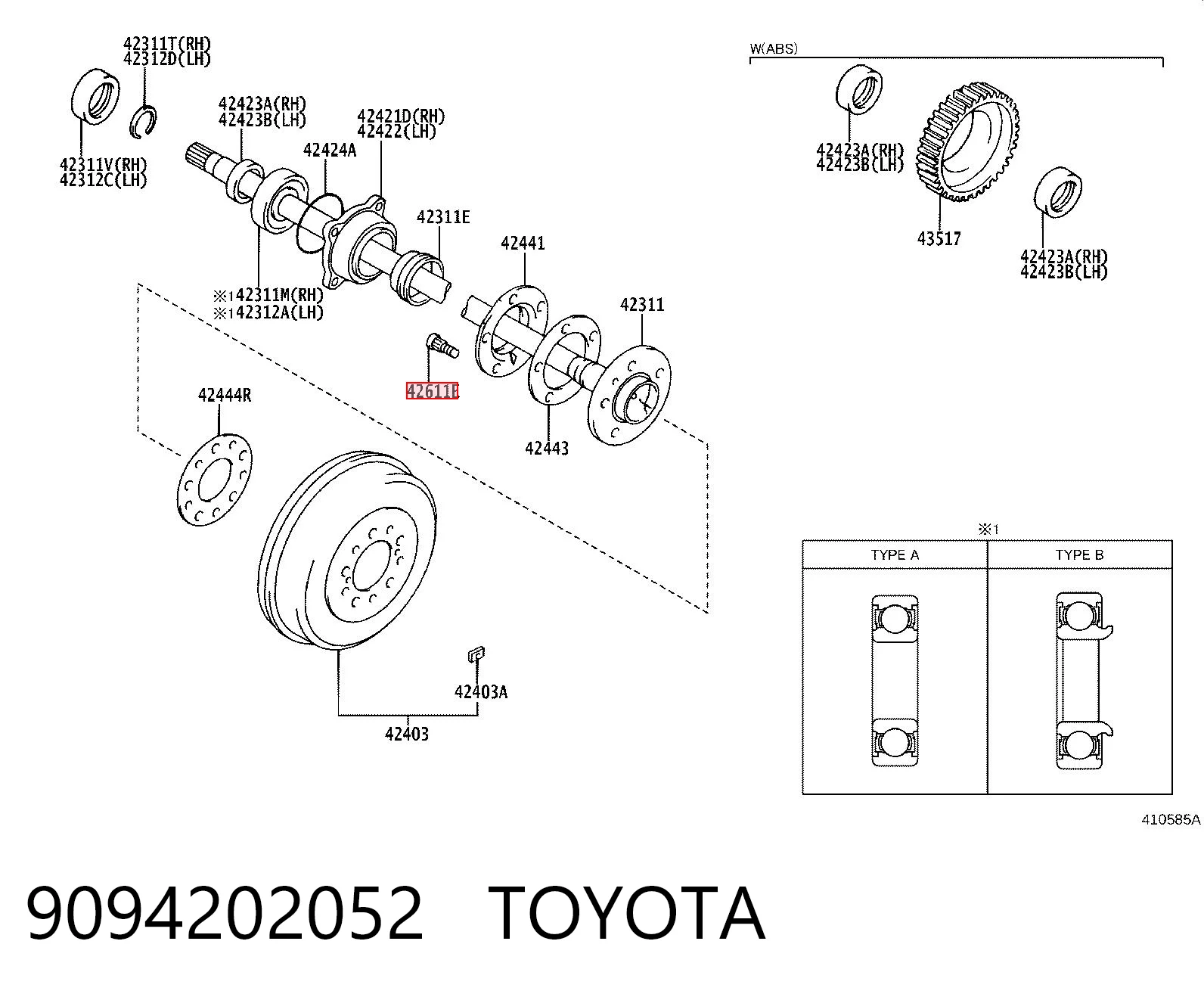 9094202052 Toyota