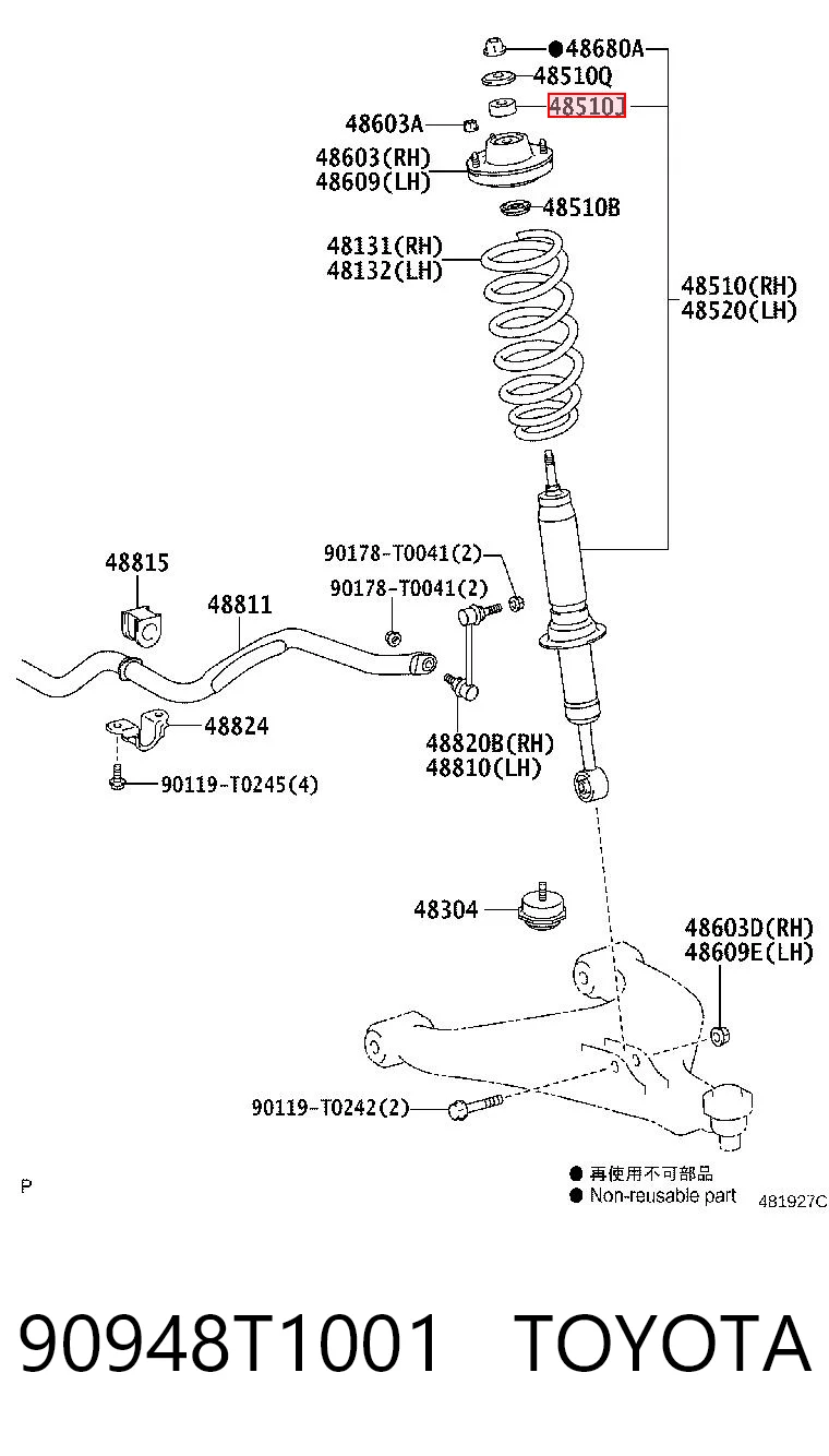 90948T1001 Toyota