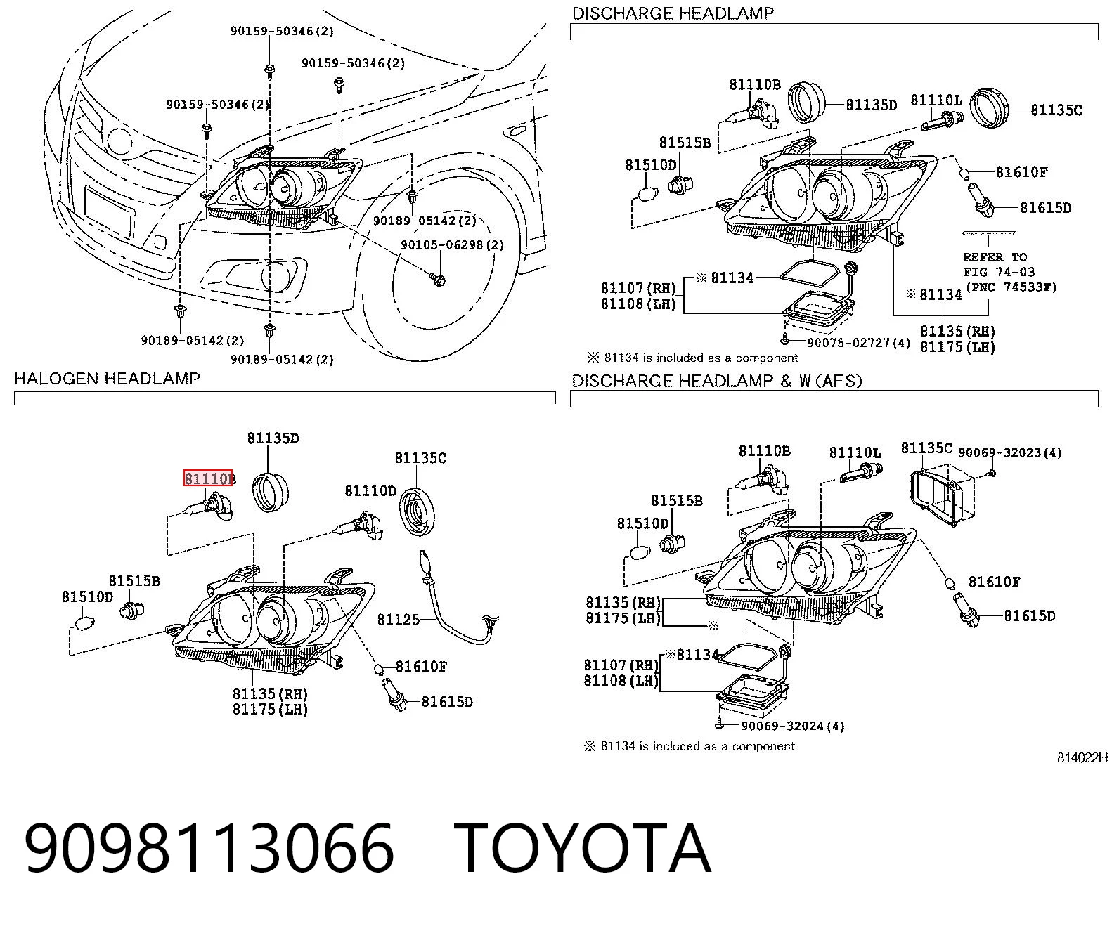 Żarówka halogenowa Land Rover LR044458 cena, od 7,89 USD