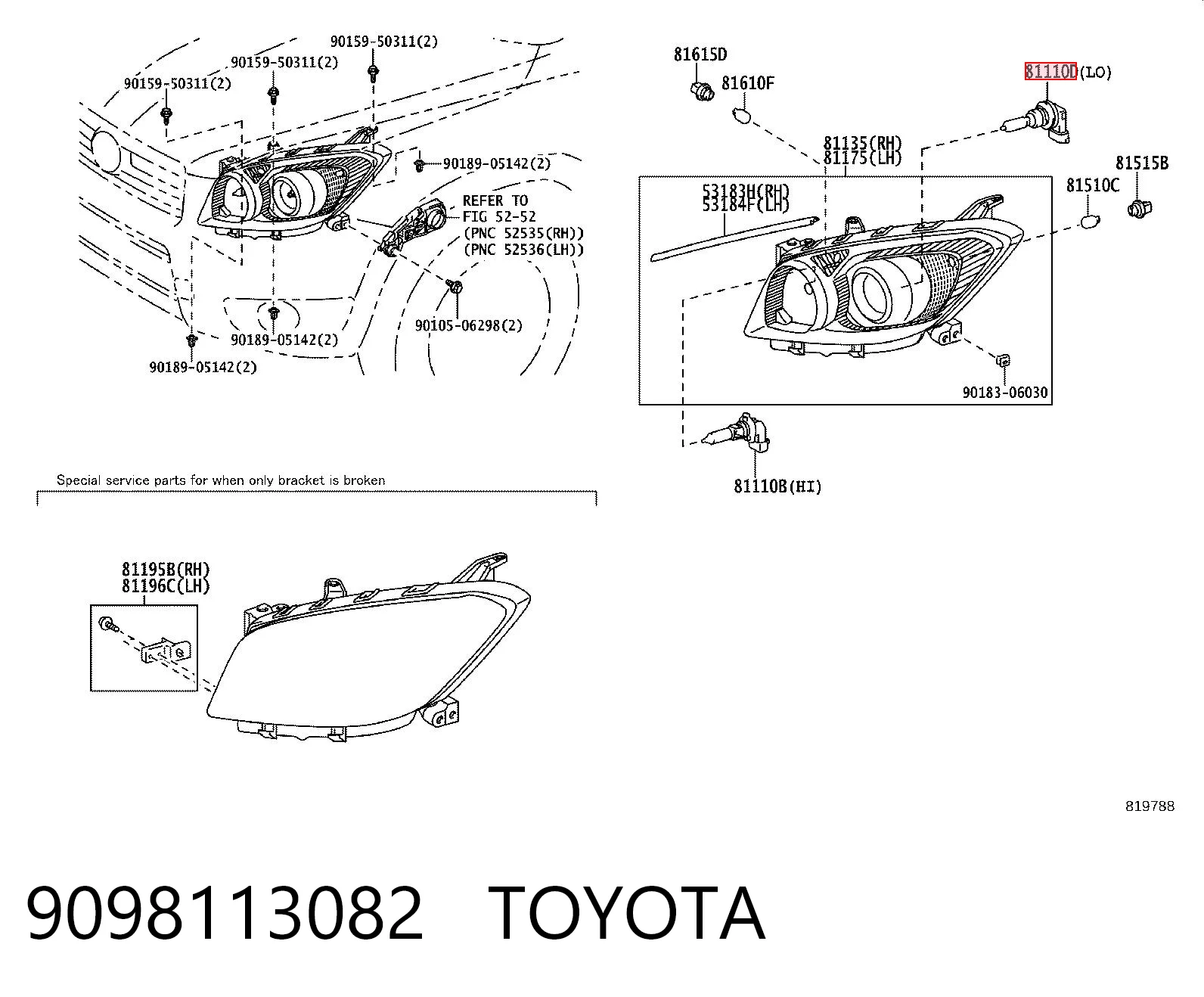 9098113082 Toyota