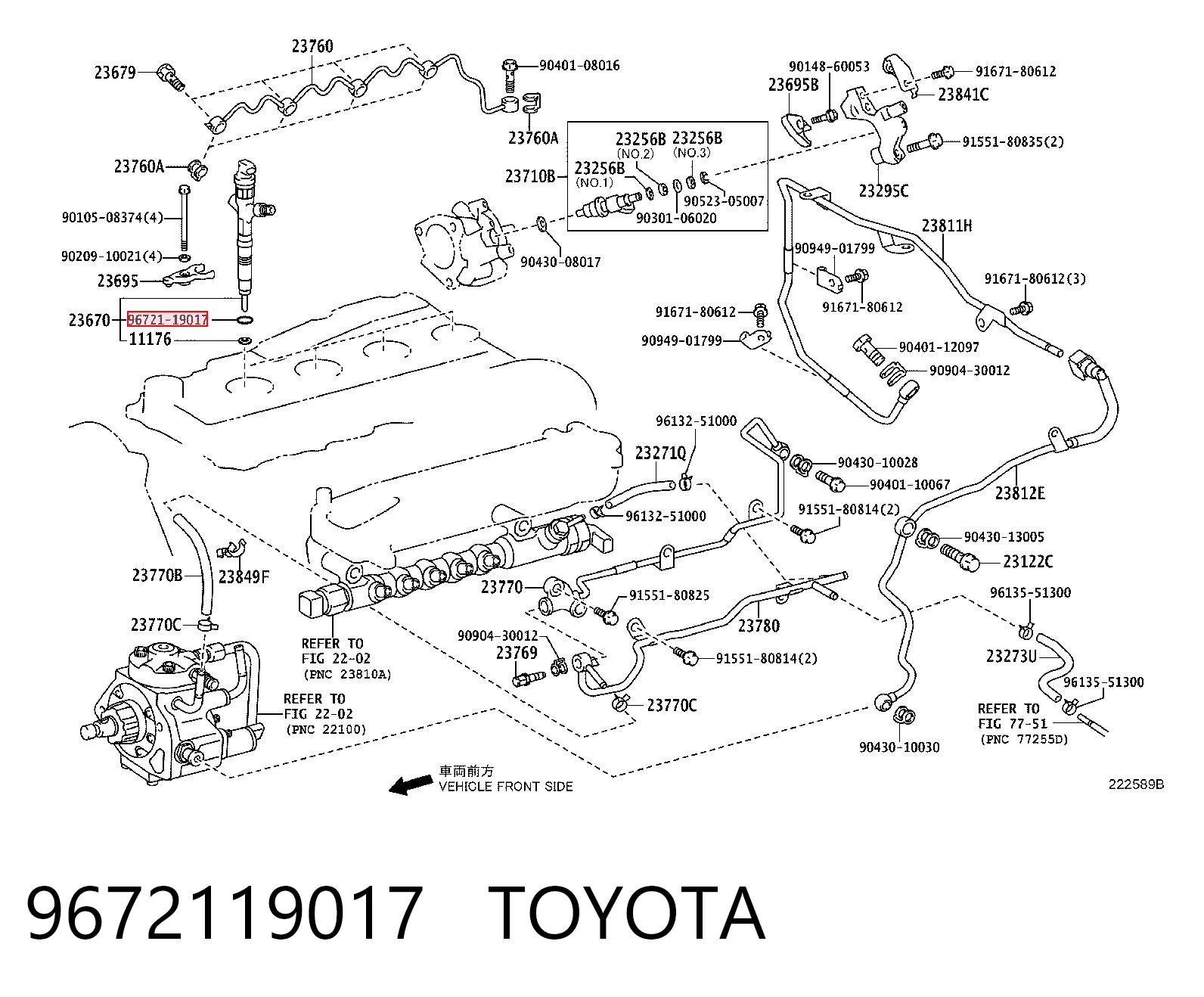 9672119017 Toyota