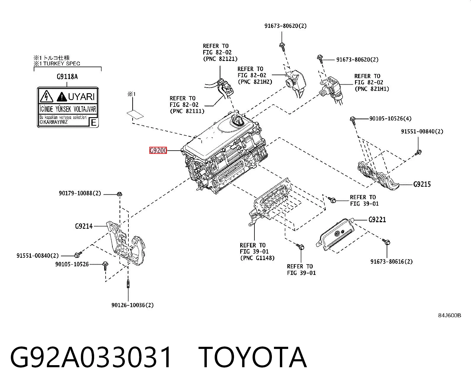 G92A033031 Toyota