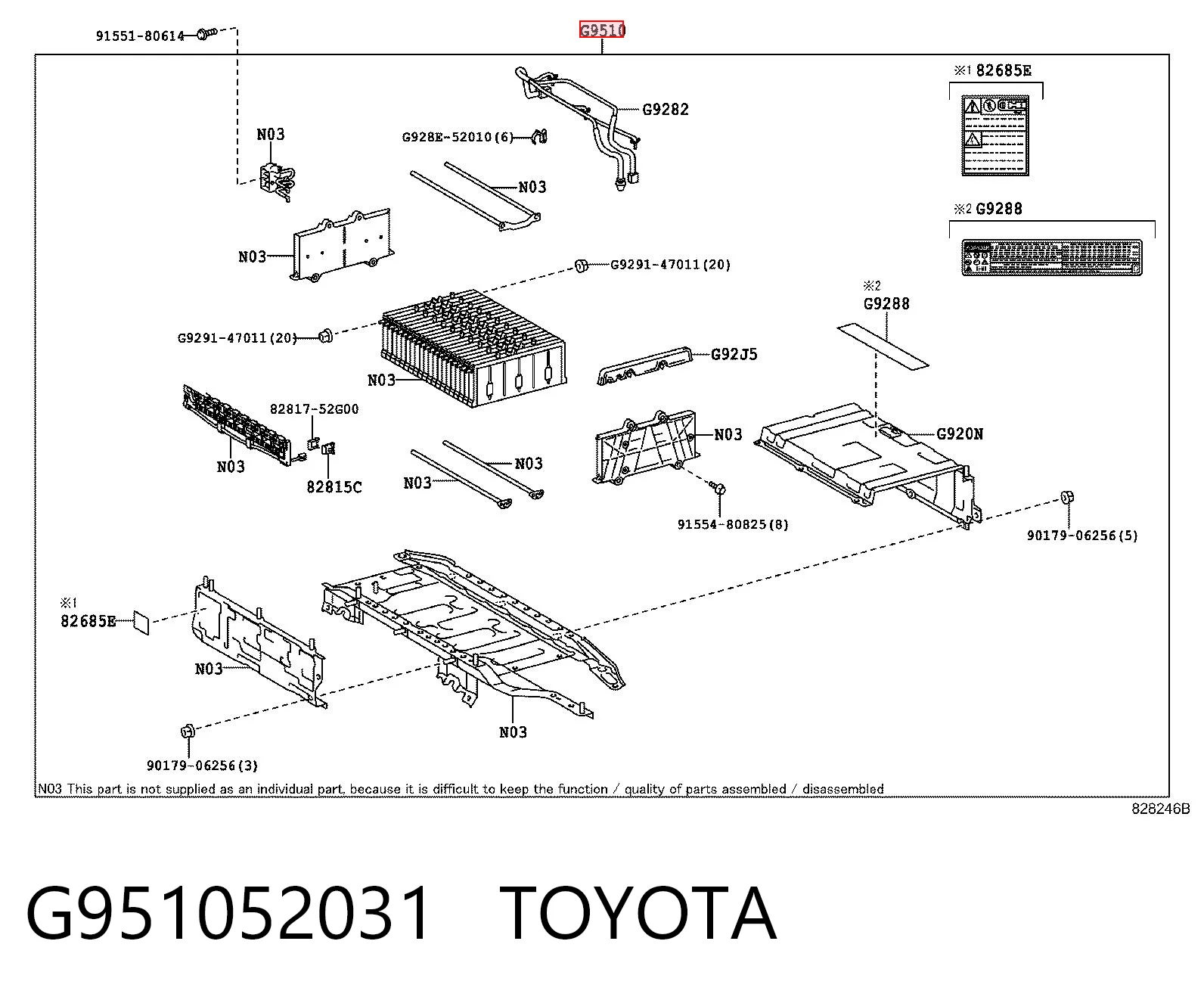 G951052031 Toyota