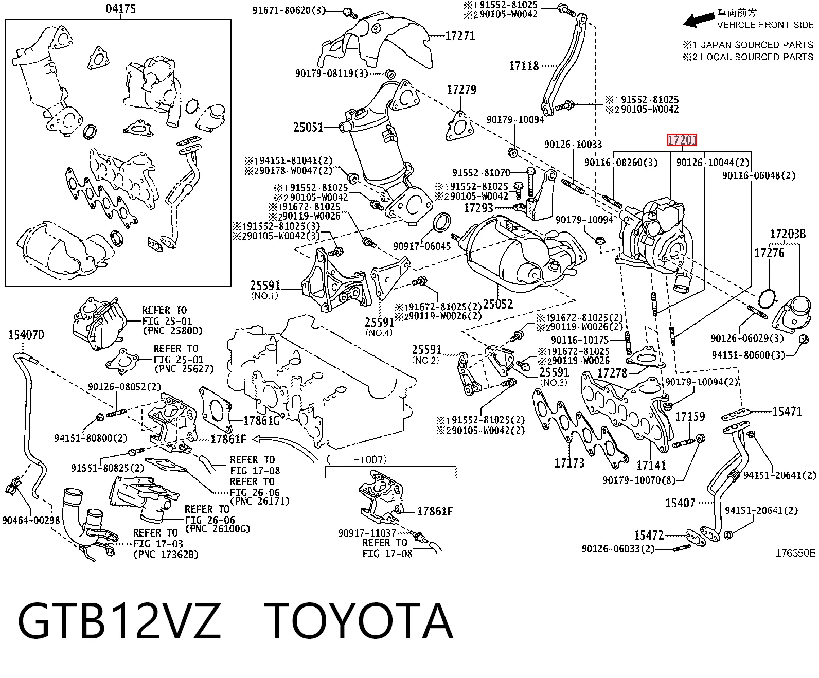 Do koszyka Turbina Toyota Yaris  SP90