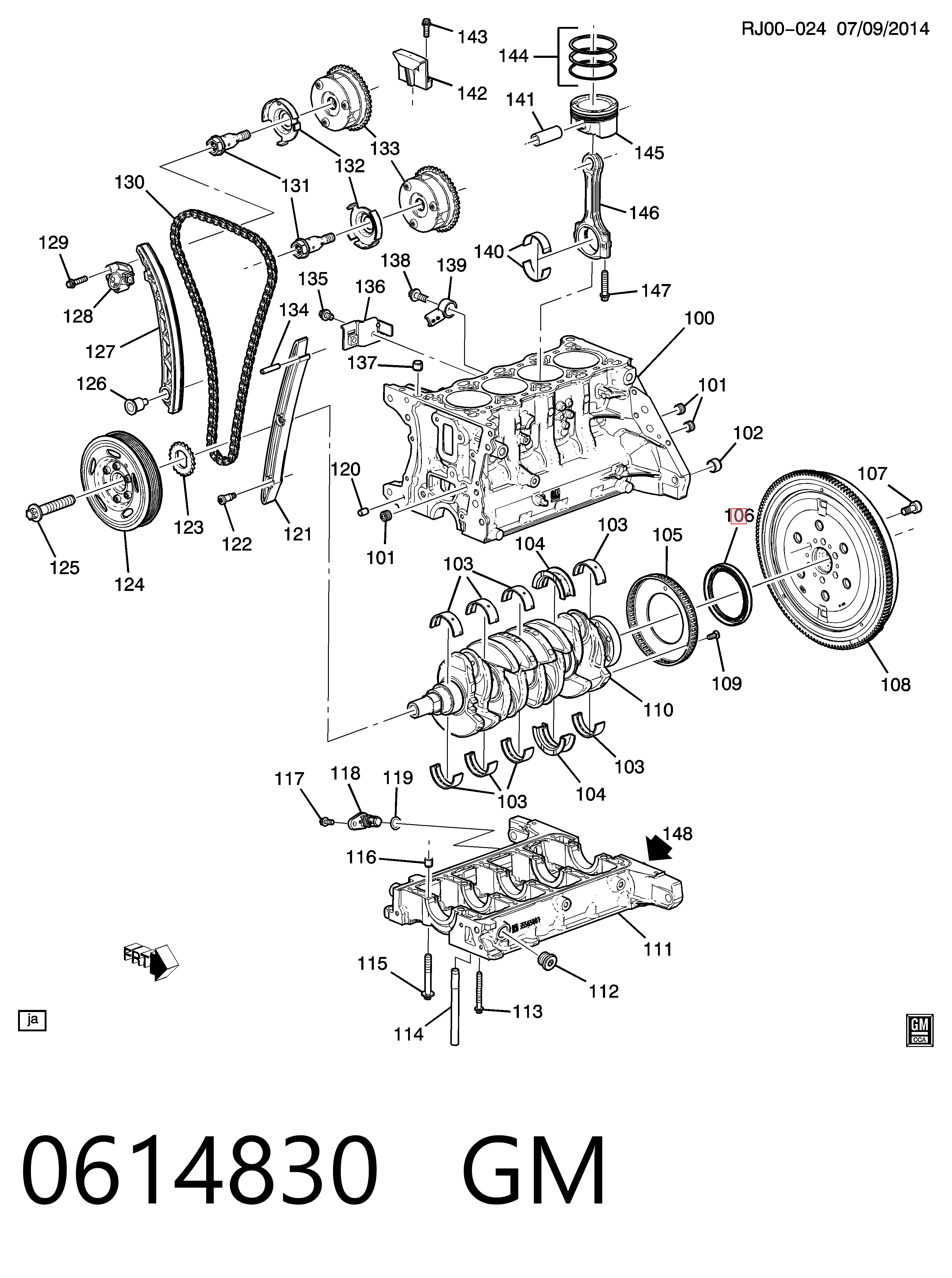 Uszczelniacz wału korbowego silnika tylny Opel Kadett E kombi (35, 36, 45, 46) (1984 - 1991) cena, od 7,47 USD