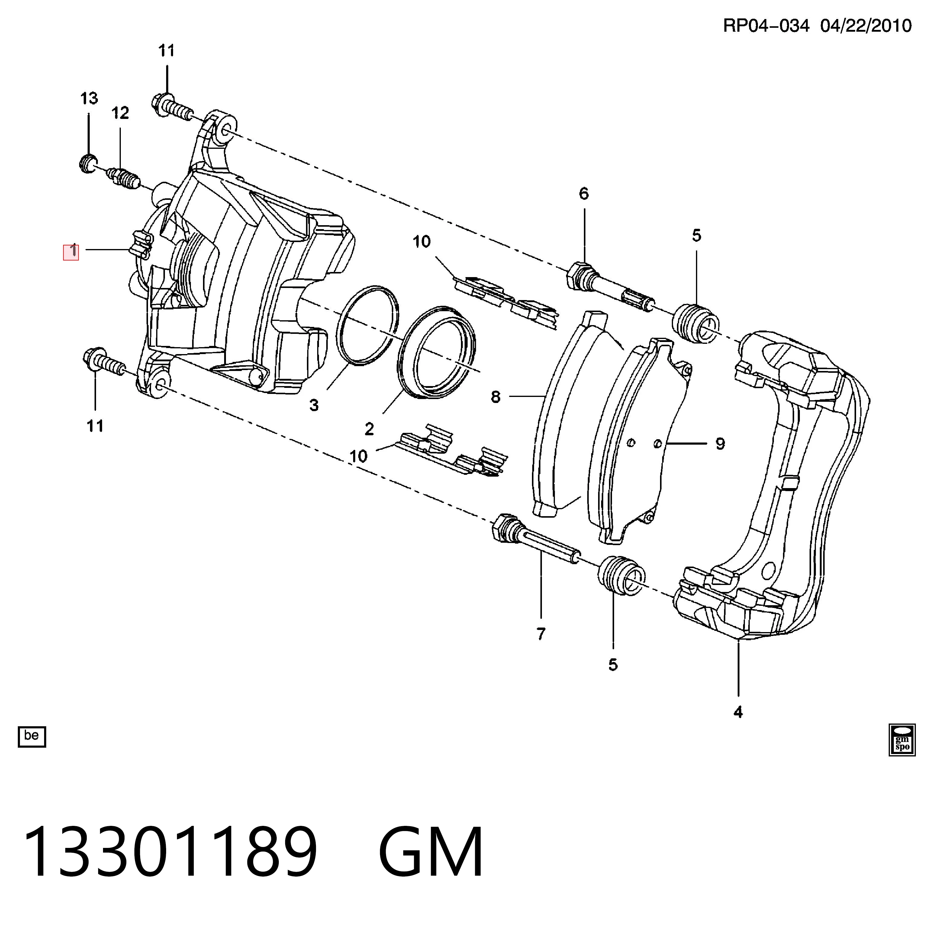 13301189 General Motors