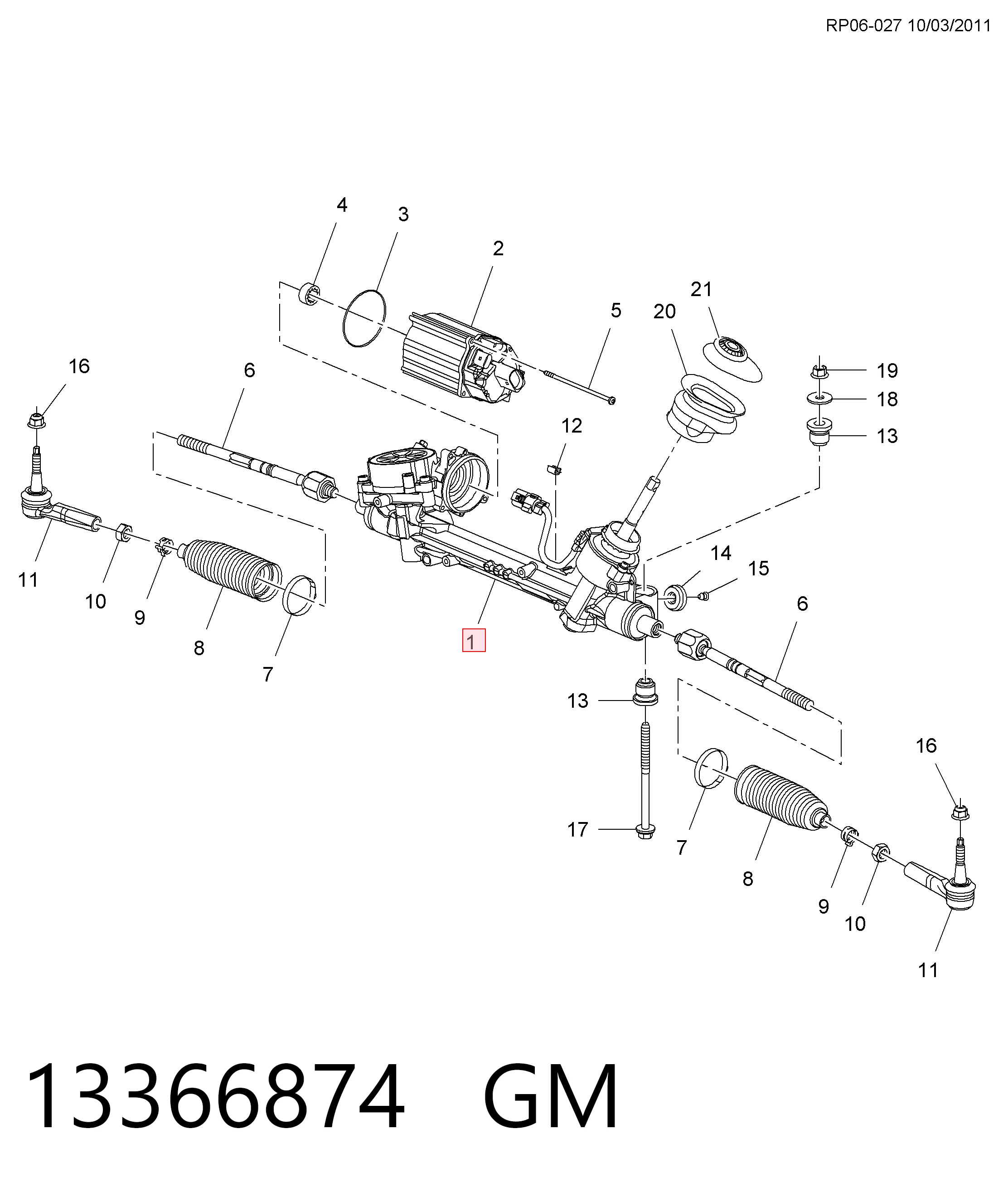 Listwa kierownicza (maglownica) Opel Astra J Sports Tourer kombi (P10) (2010 - 2015) cena, od 150,09 USD