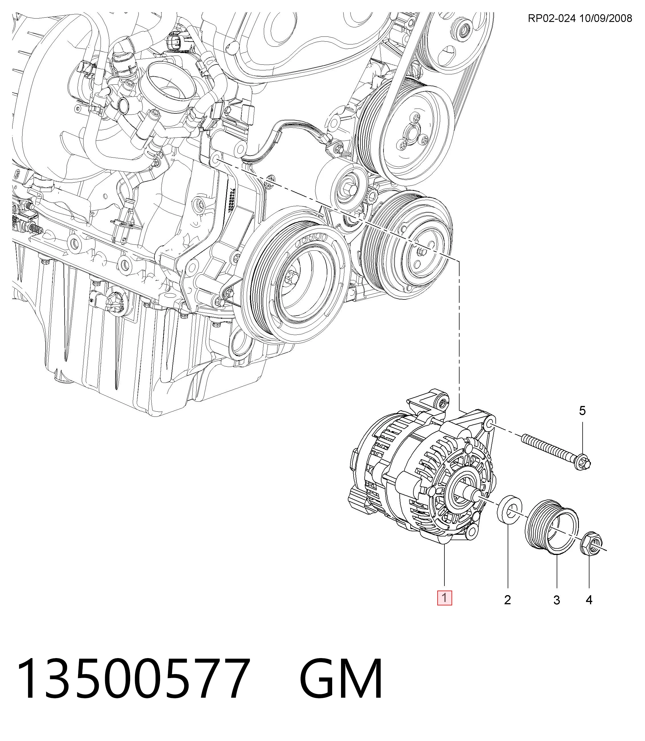 Alternator Peugeot/Citroen 13595628 cena, od 235,90 USD
