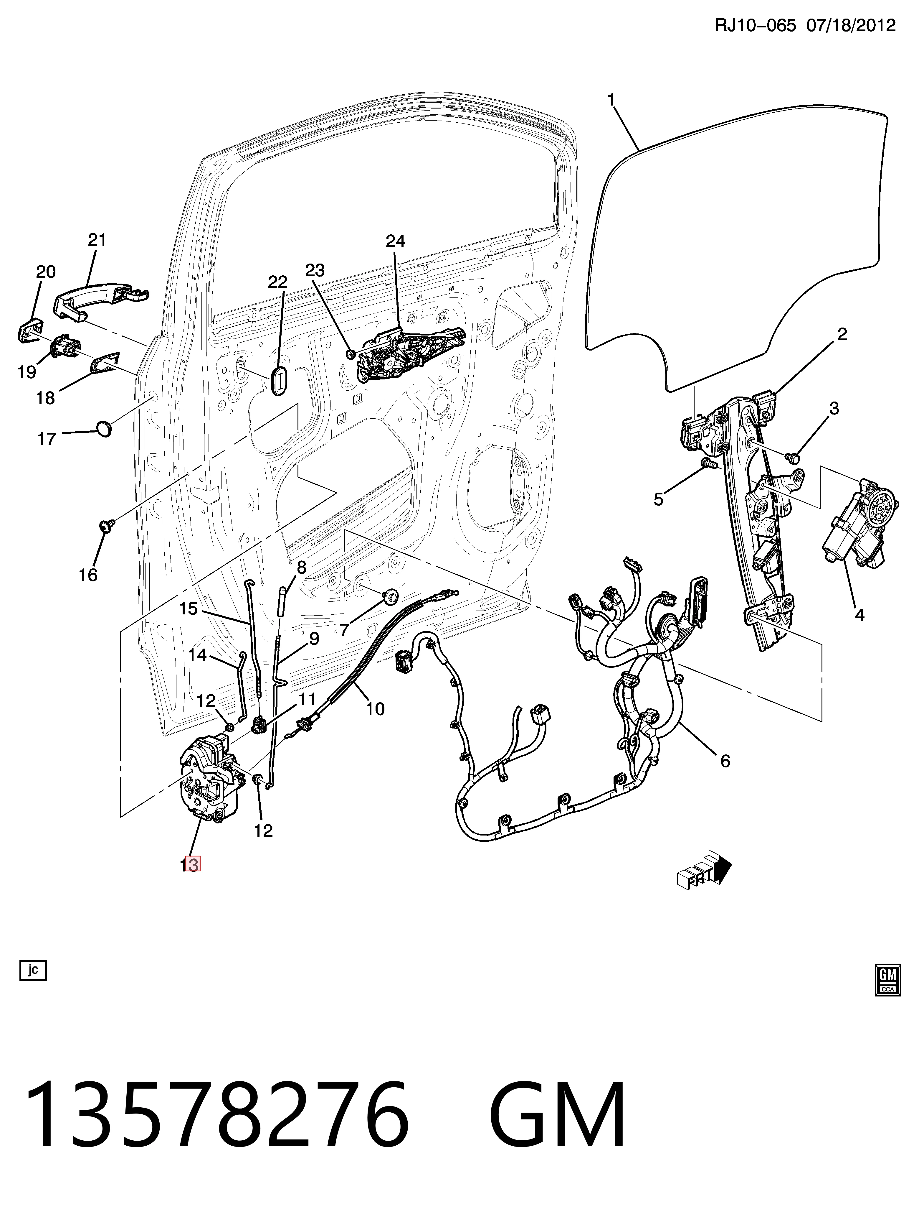 Zamek drzwi przednich lewych Opel Astra J Sports Tourer kombi (P10) (2010 - 2015) cena, od 35,75 USD
