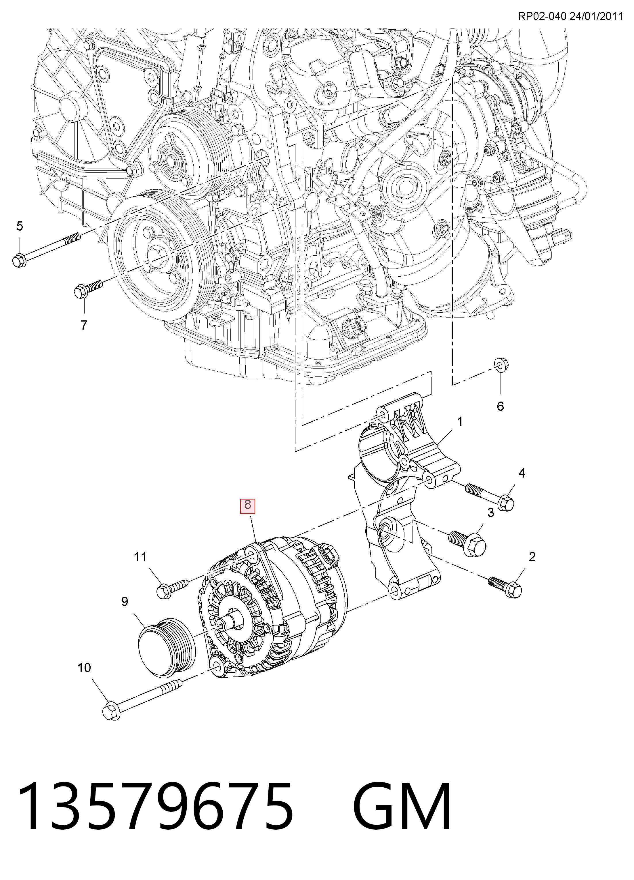 Alternator Profit 71170018