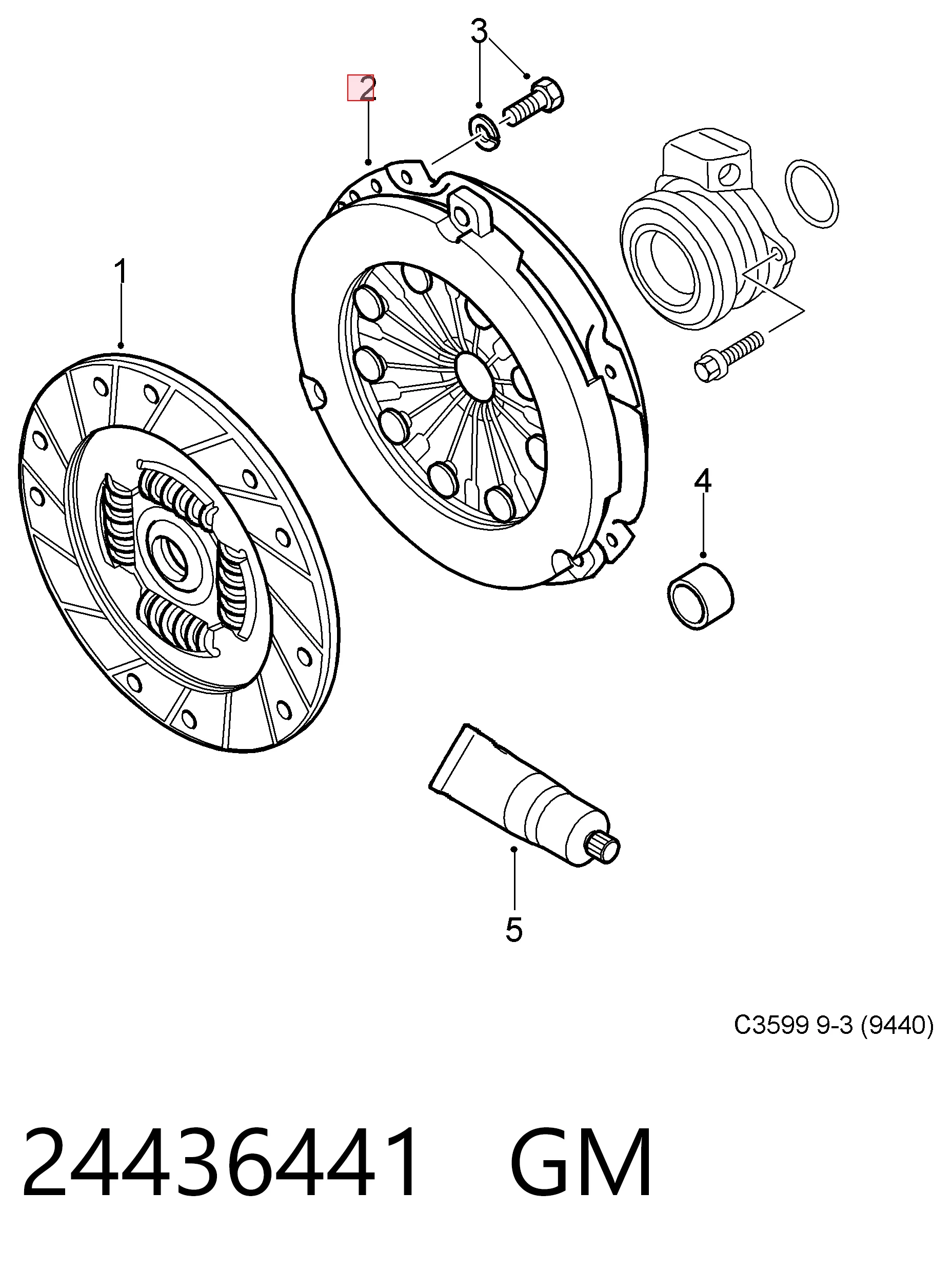 Docisk sprzęgła Opel Zafira B minivan (A05) (2005 - 2011) cena, od 91,30 USD
