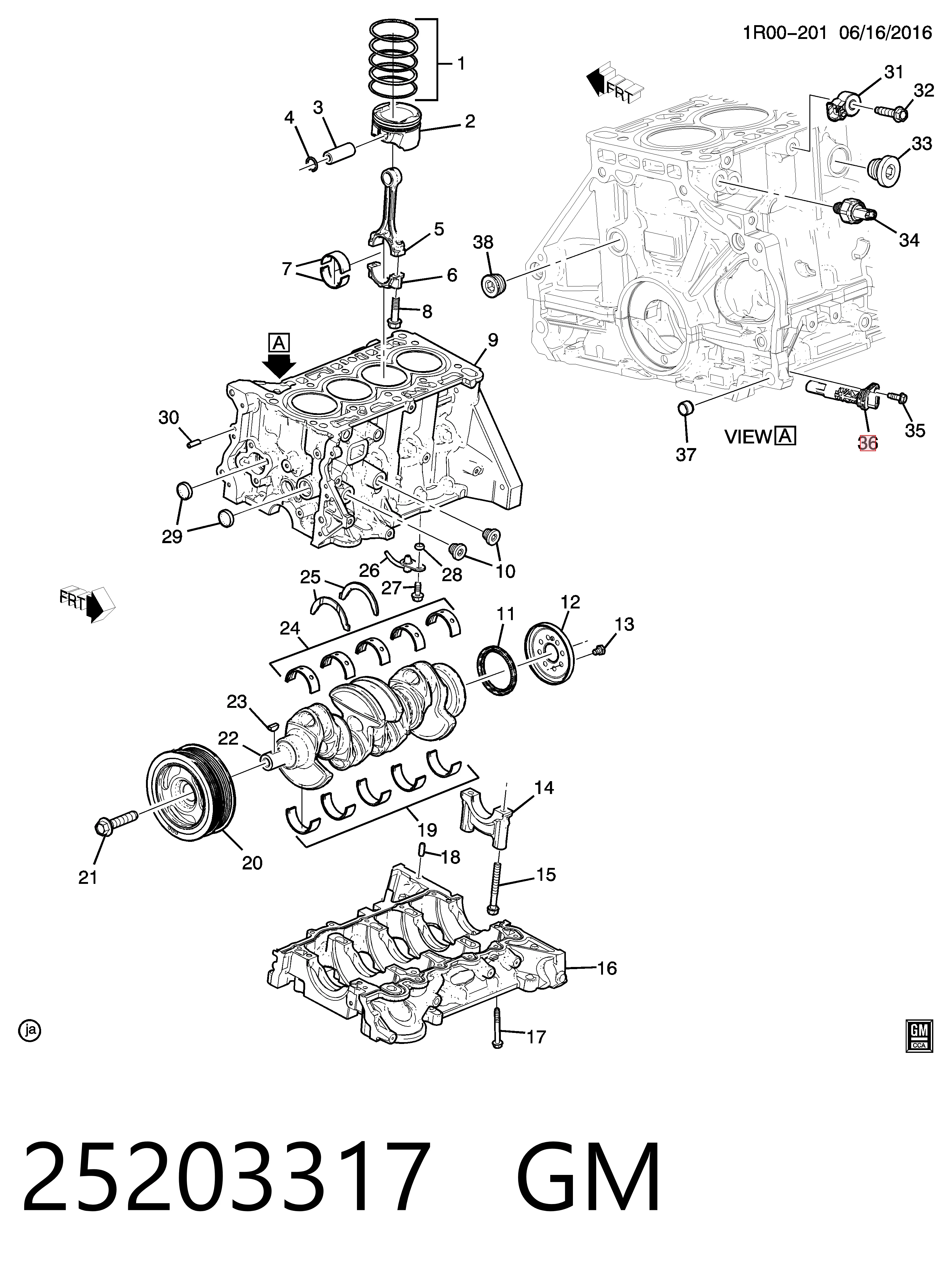  Czujnik położenia wału korbowego Opel Astra 