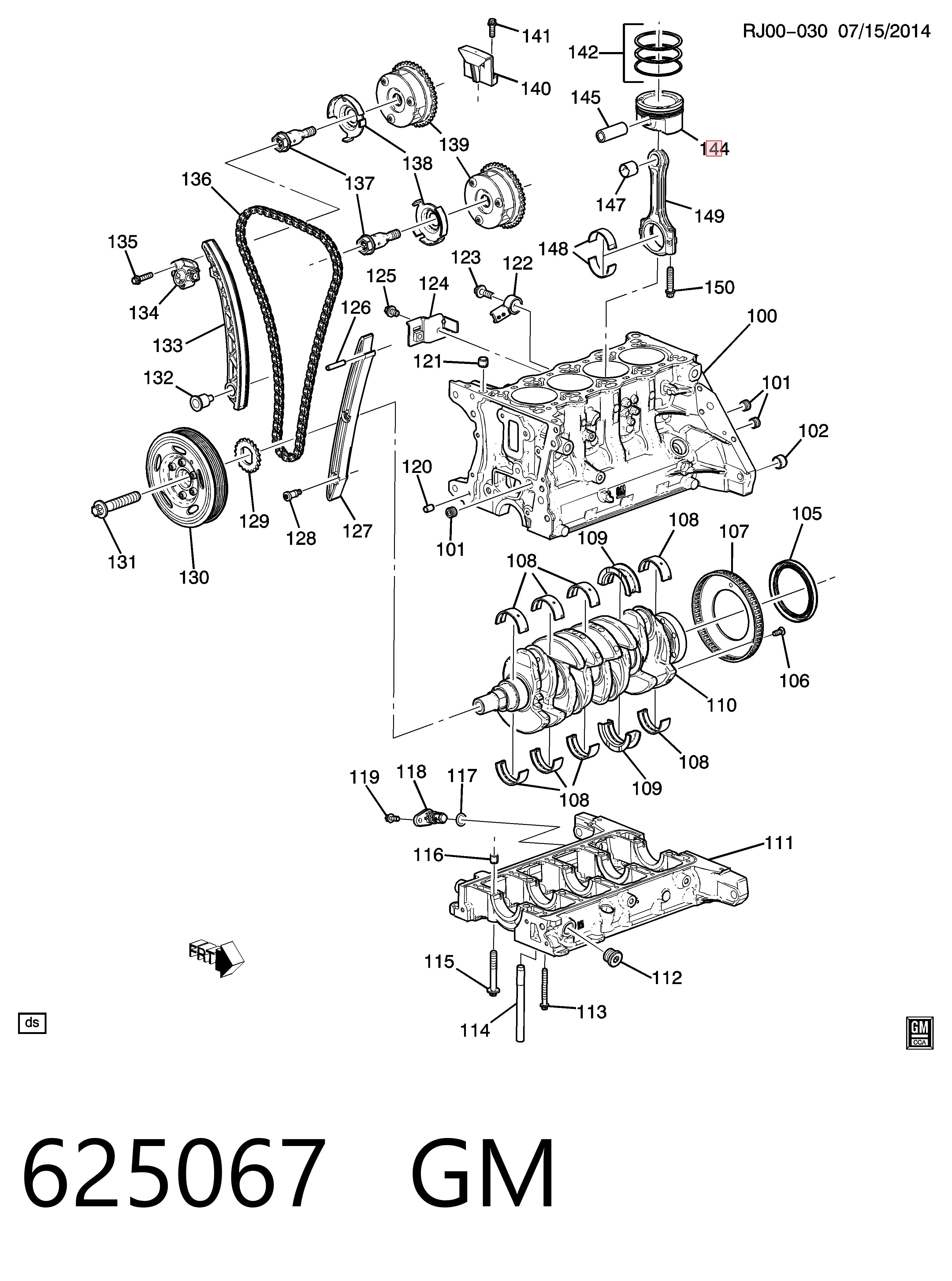 Tłok, komplet do jednego cylindru, STD Opel Corsa D minivan (S07) (2006 - 2015) cena, od 87,35 USD