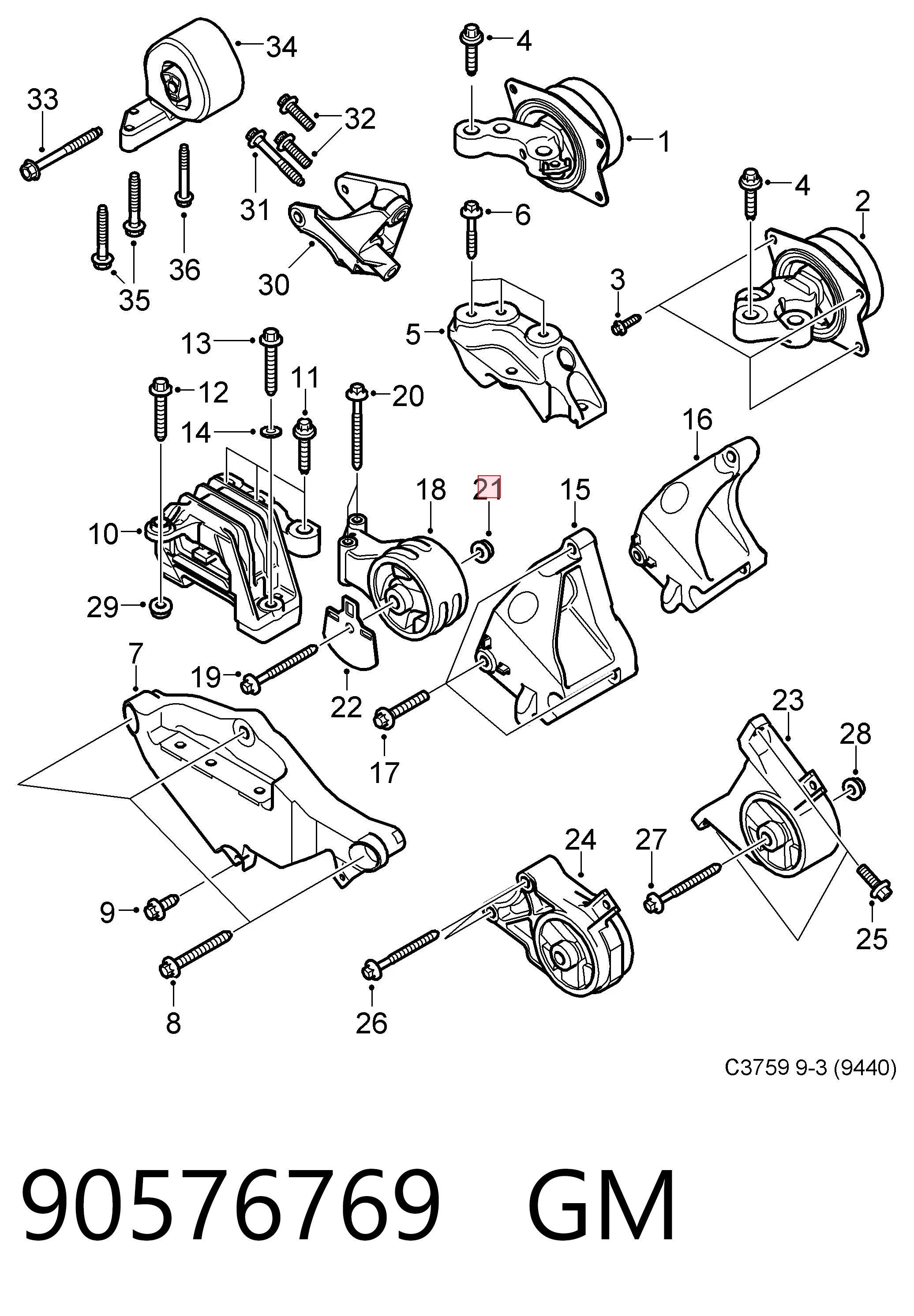 90576769 General Motors