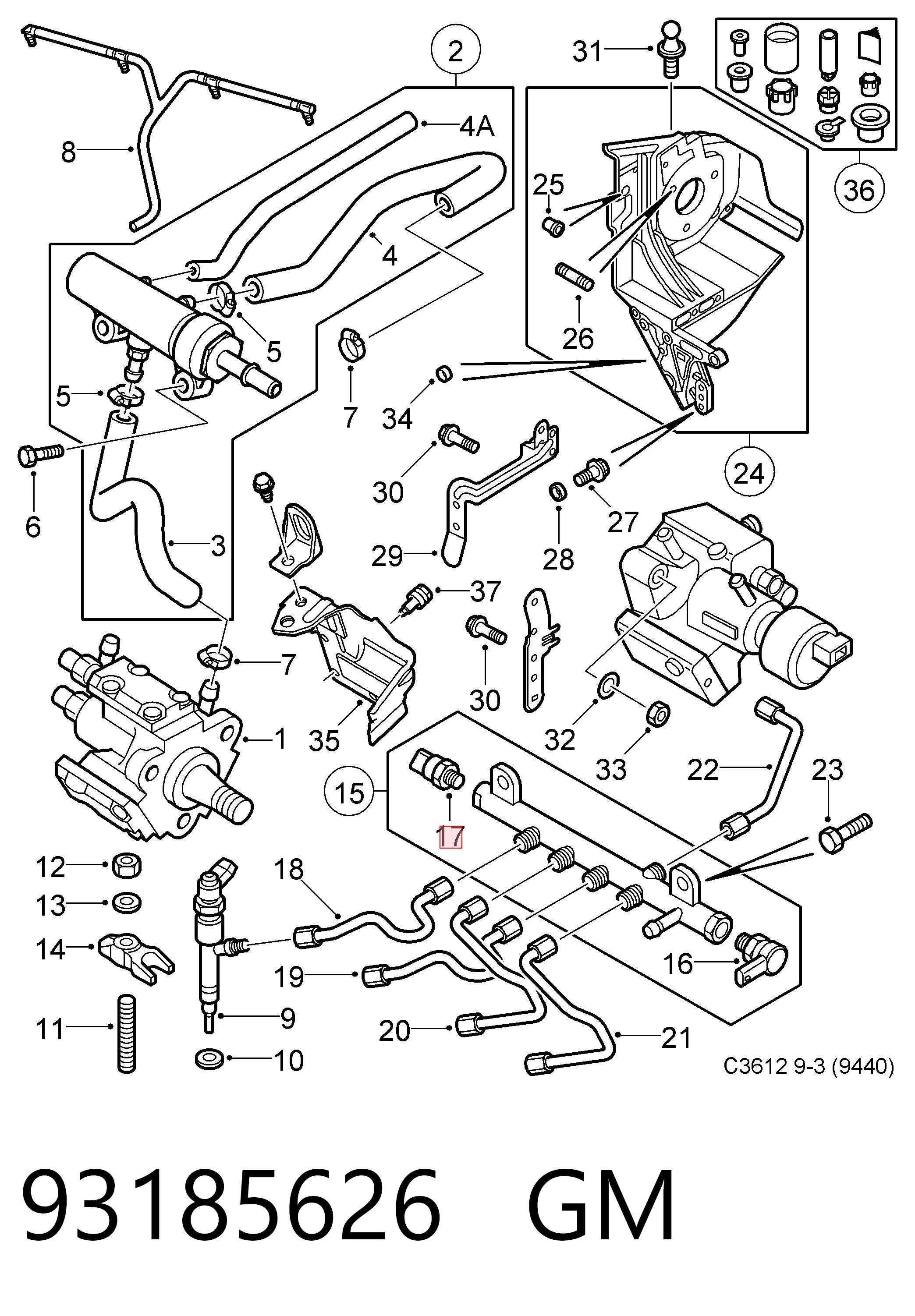 Czujnik ciśnienia paliwa Magneti Marelli APS134 cena, od 51,97 USD