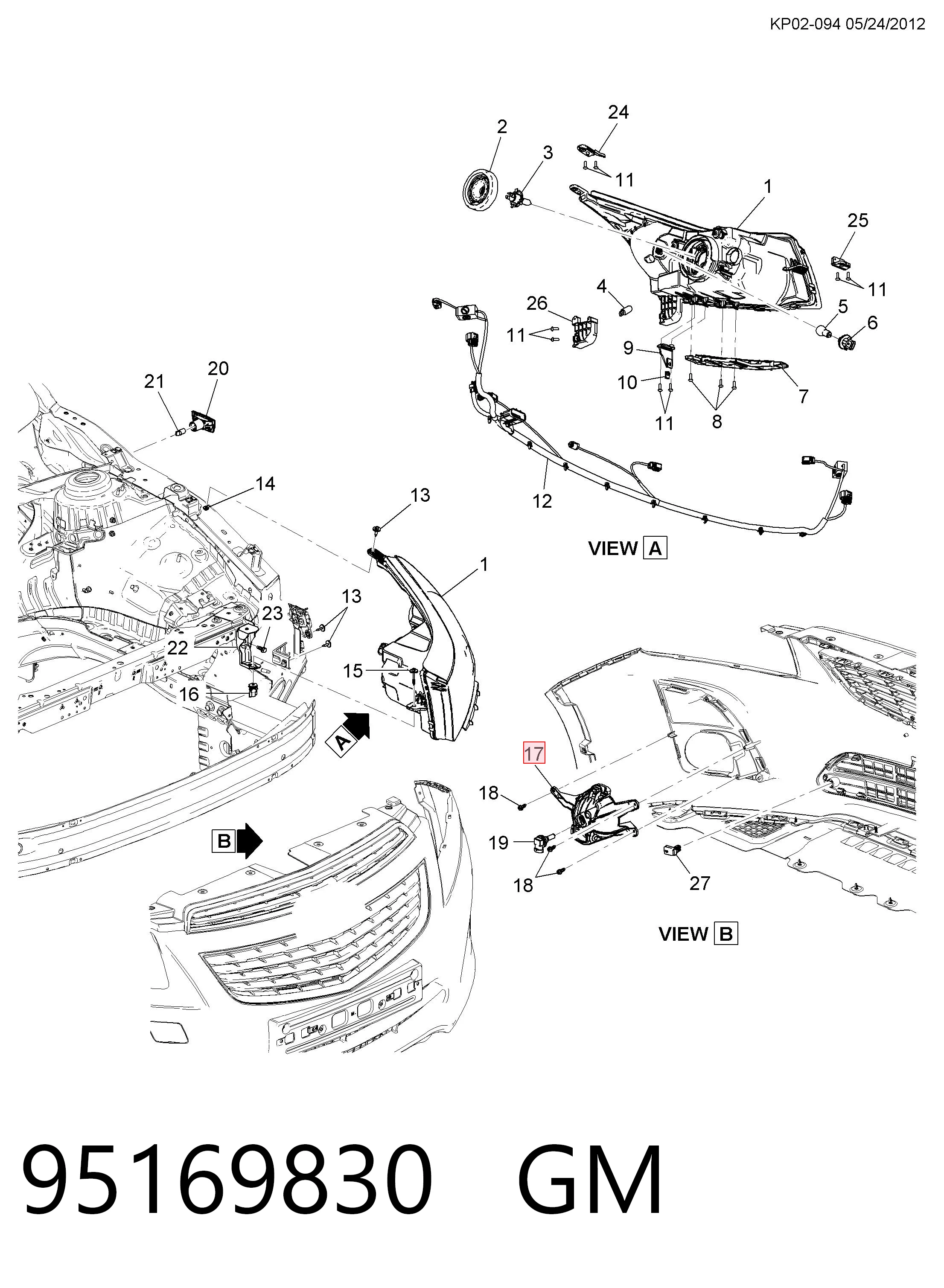 95169830 General Motors