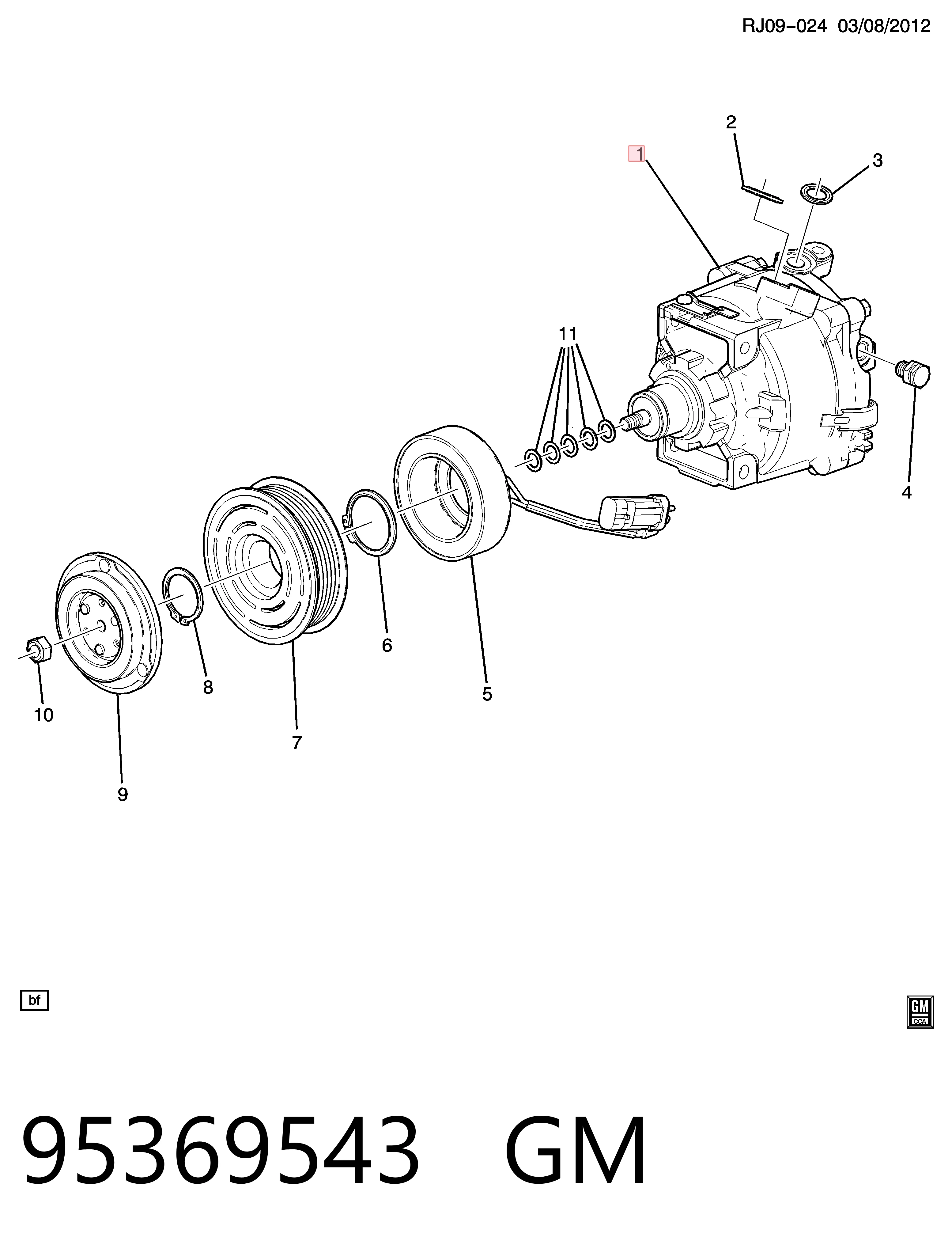 95369543 General Motors
