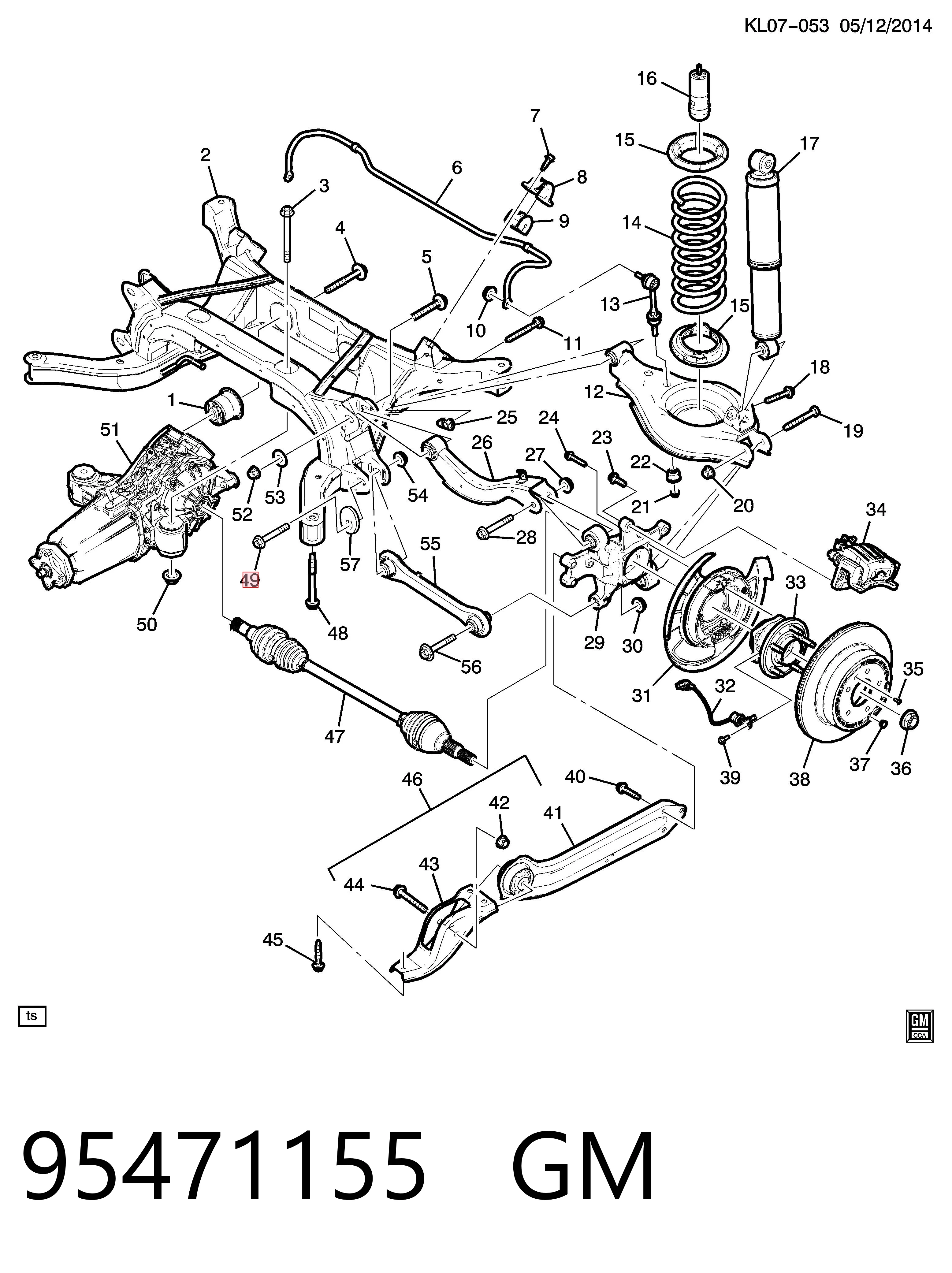 95471155 General Motors
