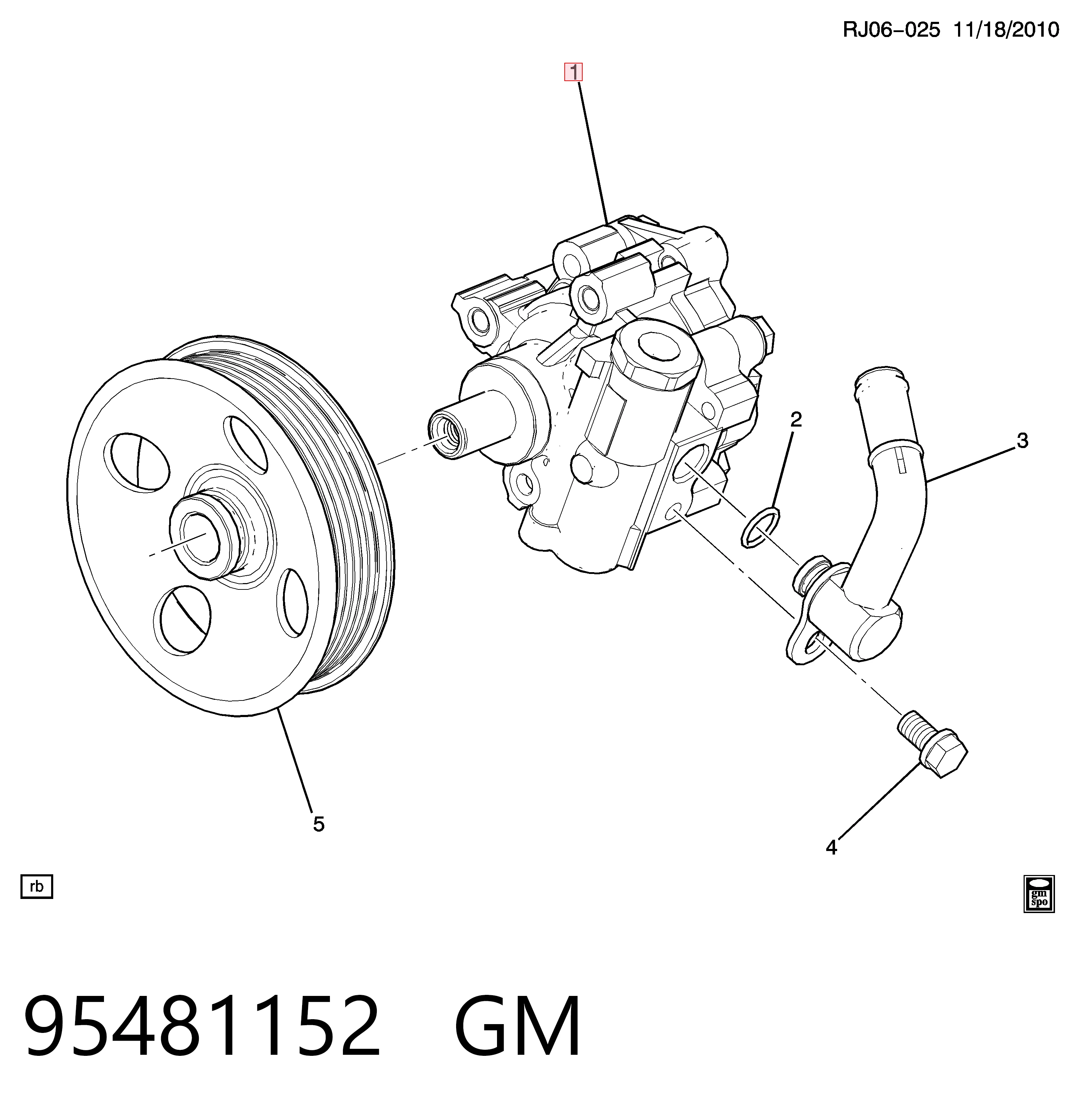 Kupić Pompa wspomagania hydraulicznego kierownicy Chevrolet Aveo T300 w dobrej cenie