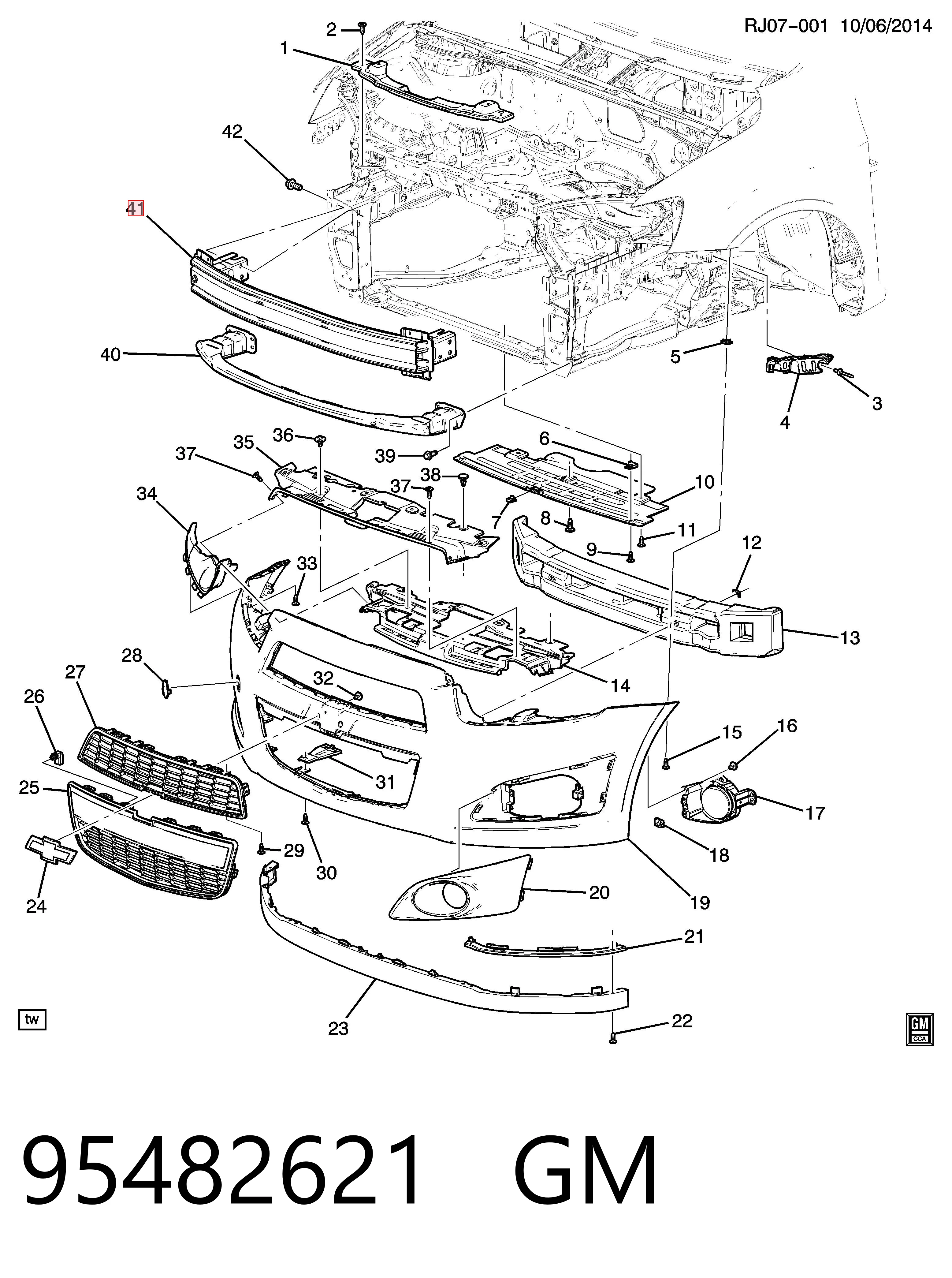 95482621 General Motors