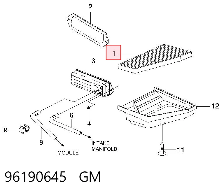 96190645 General Motors