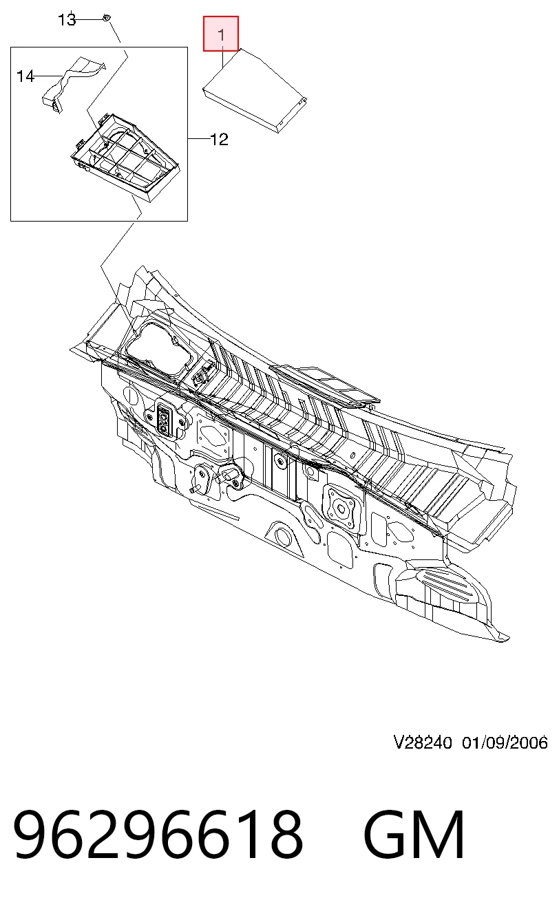 96296618 General Motors