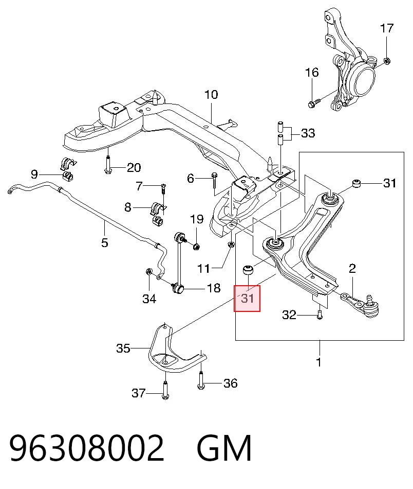 96308002 General Motors
