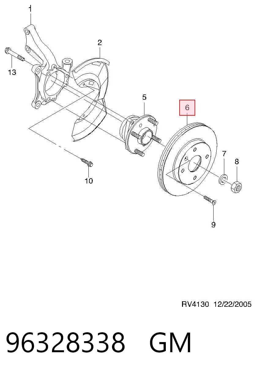 96328338 General Motors