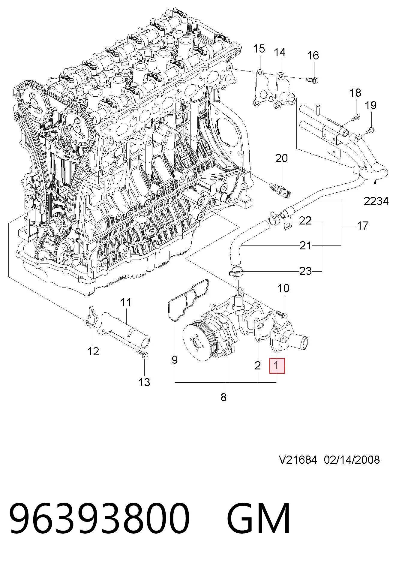 96393800 General Motors