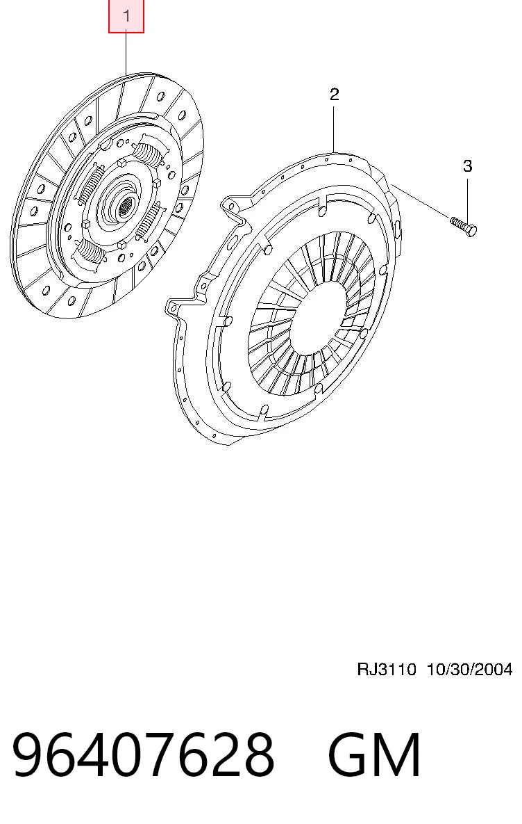 96407628 General Motors