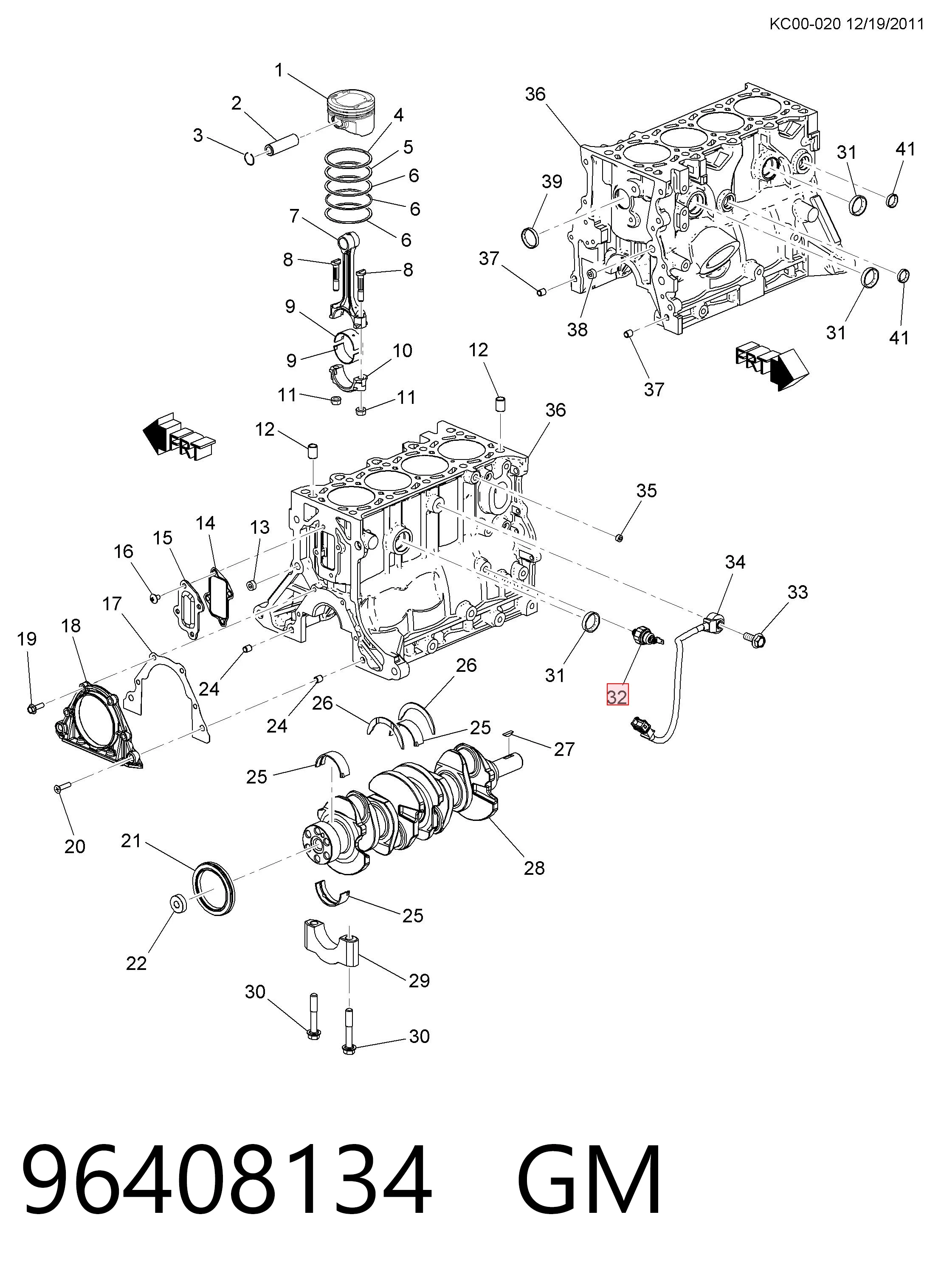 96408134 General Motors