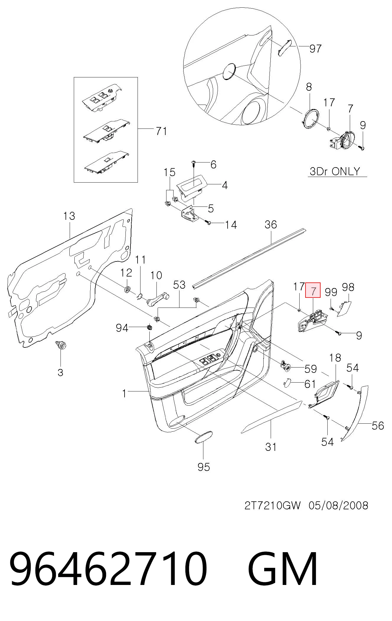 96462710 General Motors
