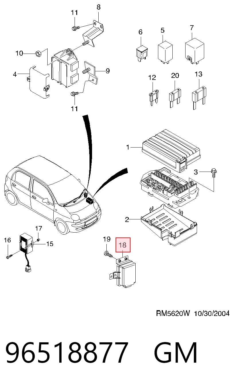 96518877 General Motors