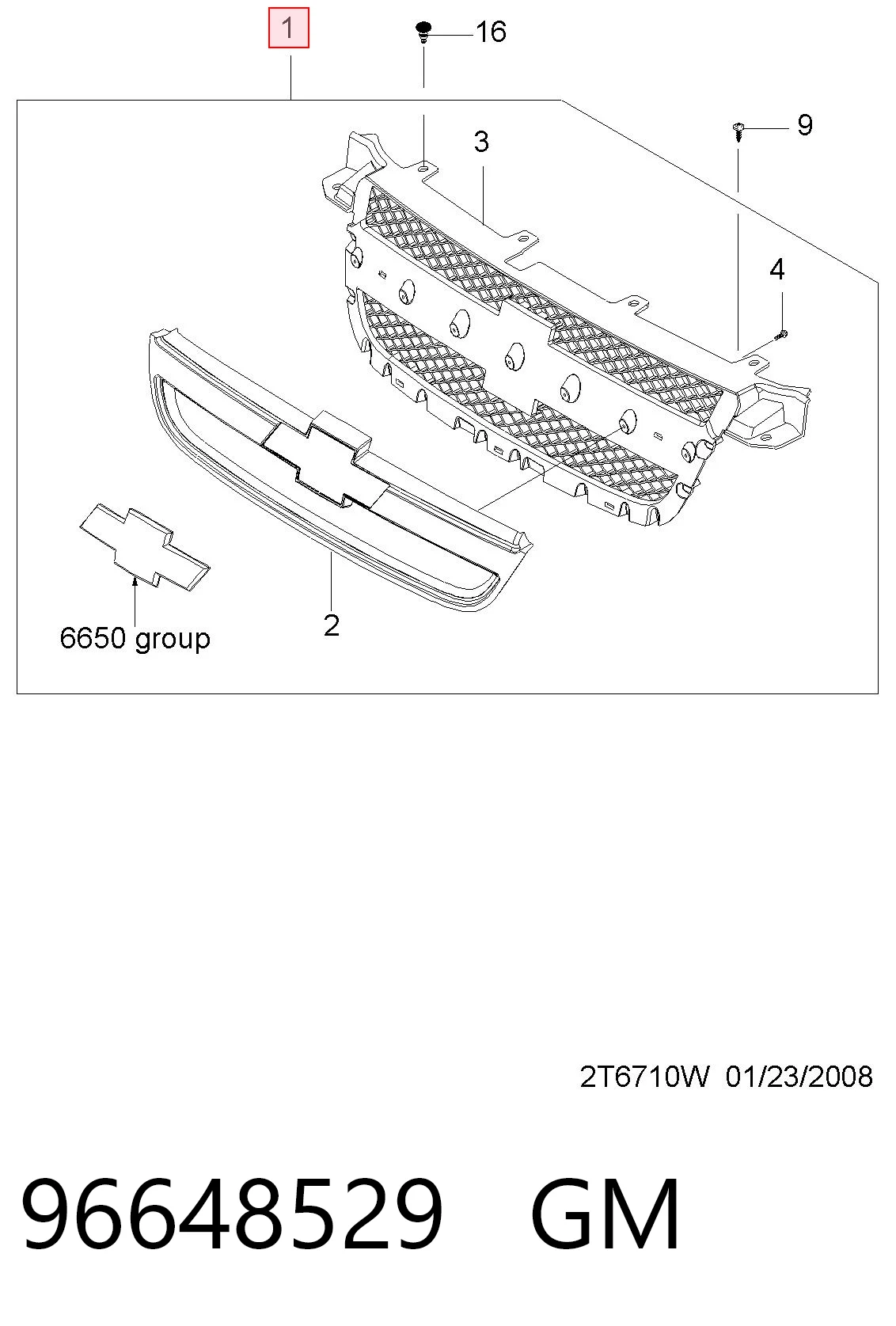  do Chevrolet Aveo  (T250, T255)